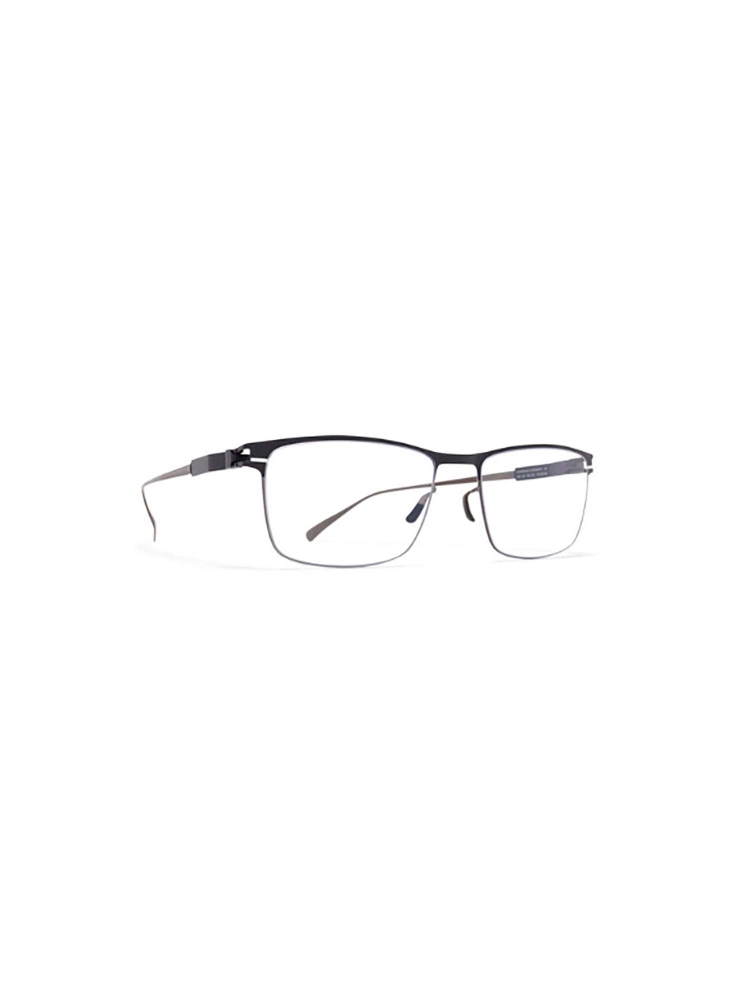 Shop Mykita Francesco Eyewear In Shiny Graphite/graphi