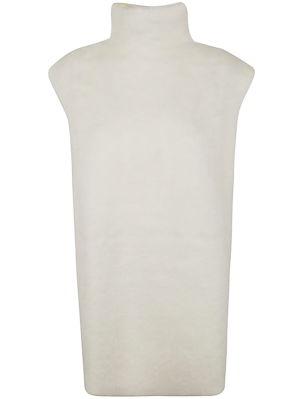 Marni Brushed Mini Dress In Lily White