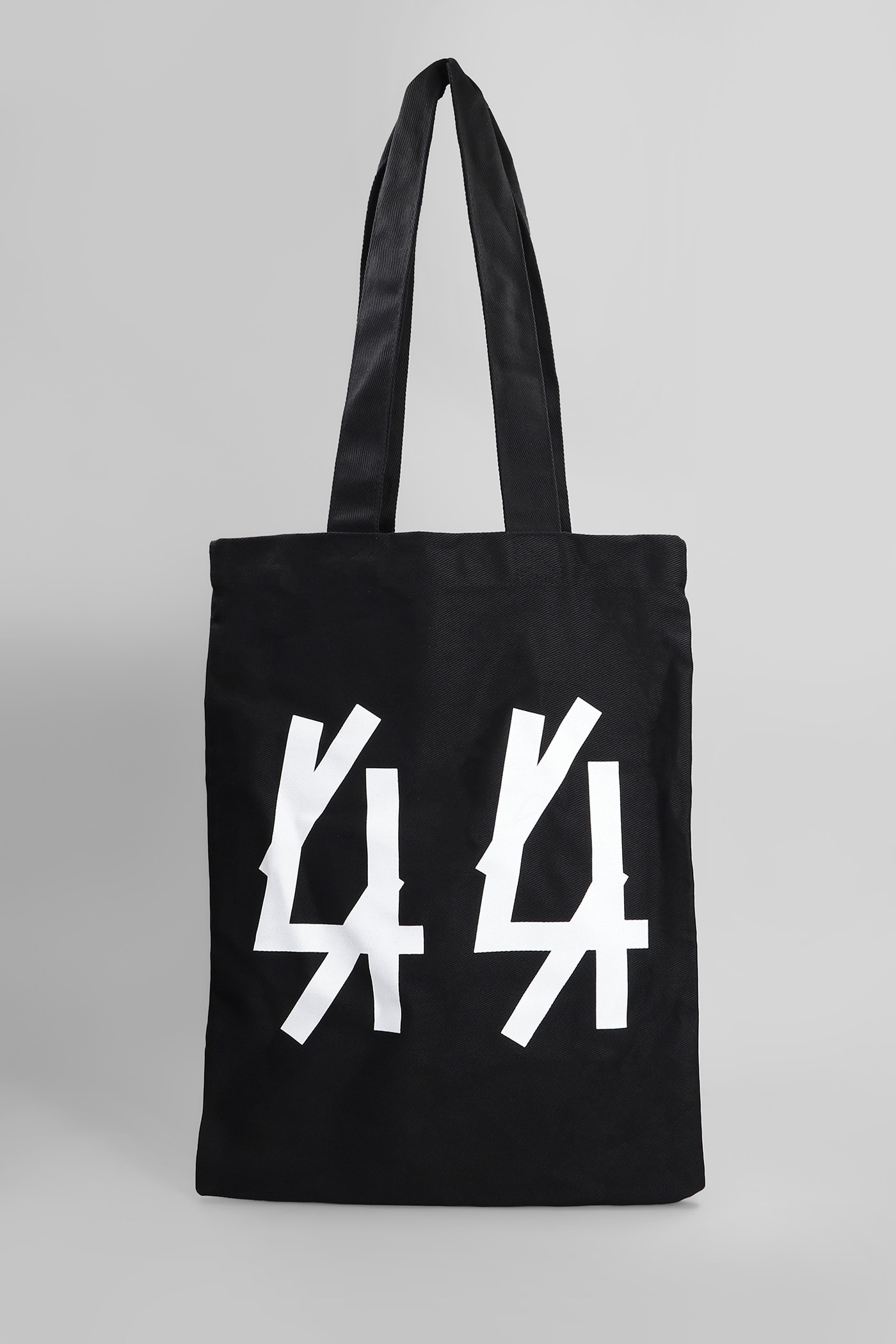 Tote In Black Cotton