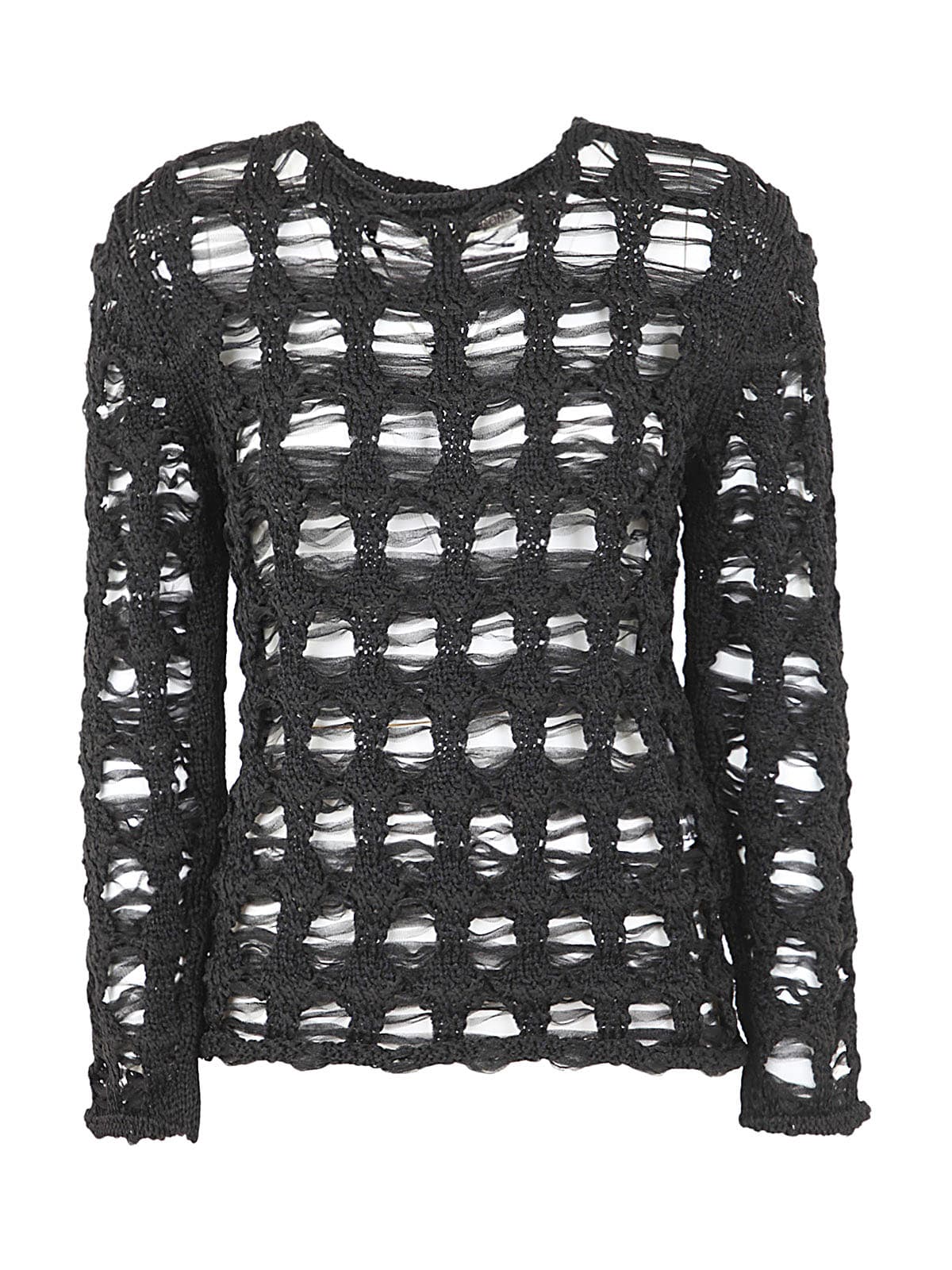 Shop Comme Des Garçons Ladies Sweater In Black