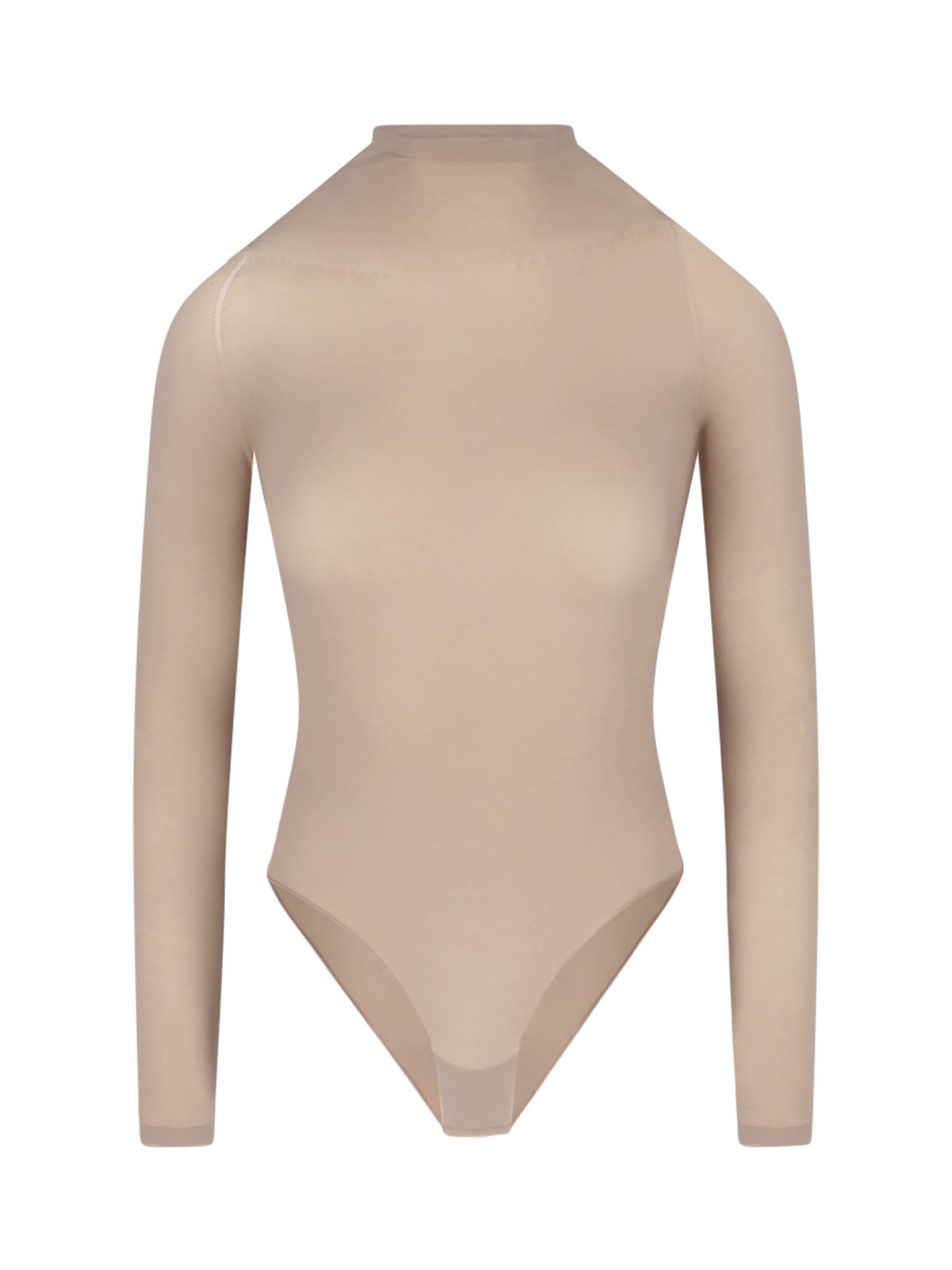 Shop Alaïa Second Skin Bodysuit In Pink