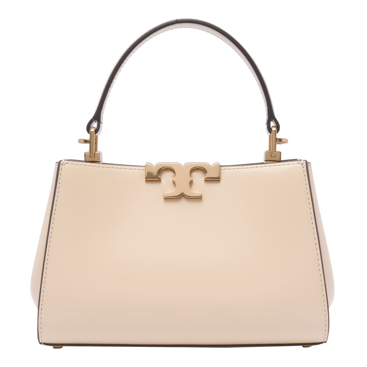 Tory Burch Mini Eleanor Satchel Bag In Beige