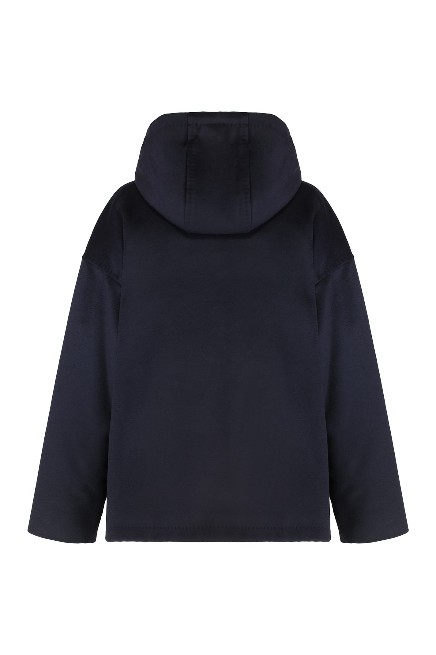 Max Mara Studio Sweater In Wool Fabric In Blue