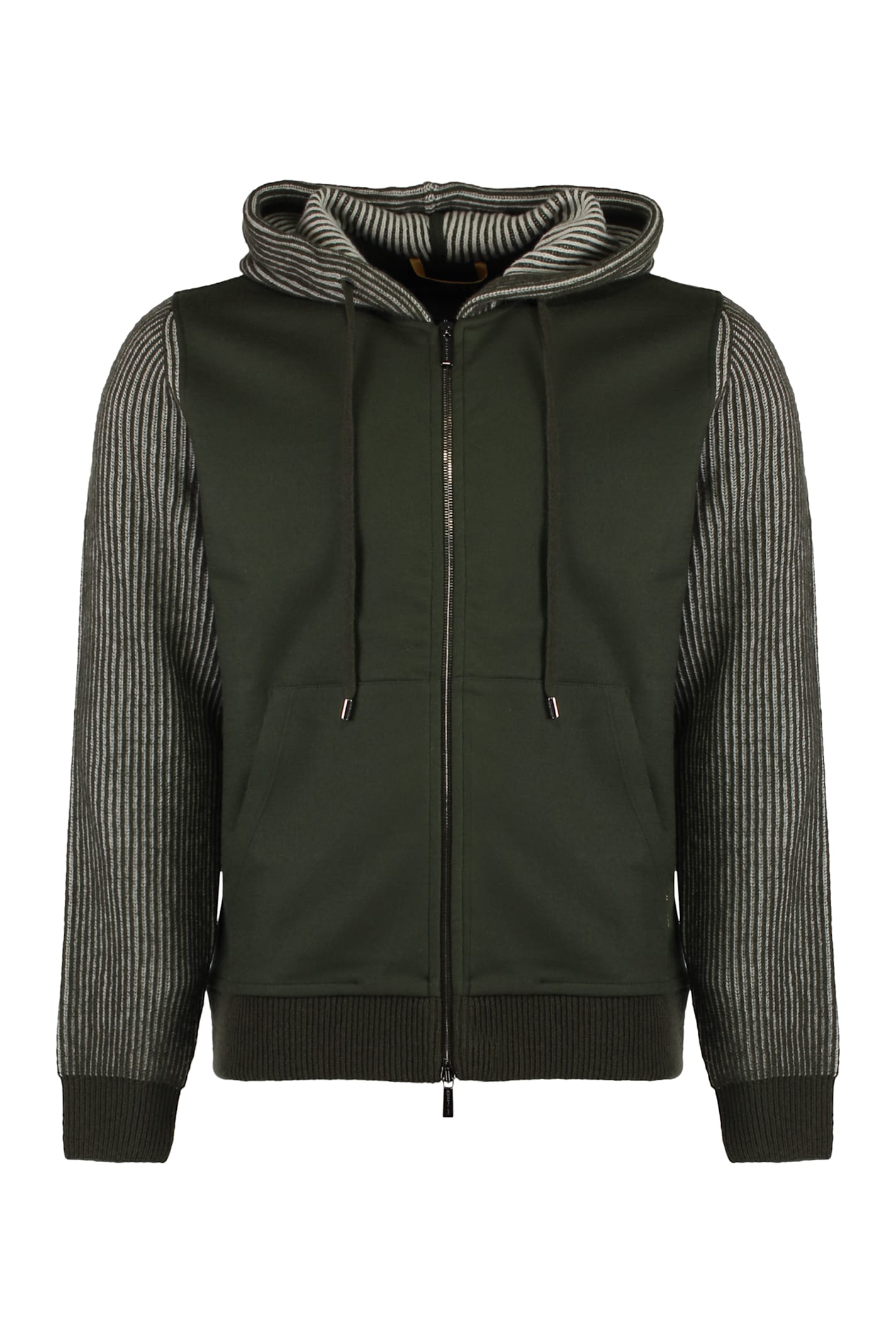 Truman Knitted Full Zip Hoodie