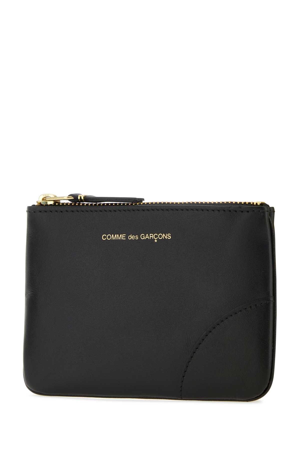 COMME DES GARÇONS BLACK LEATHER COIN CASE