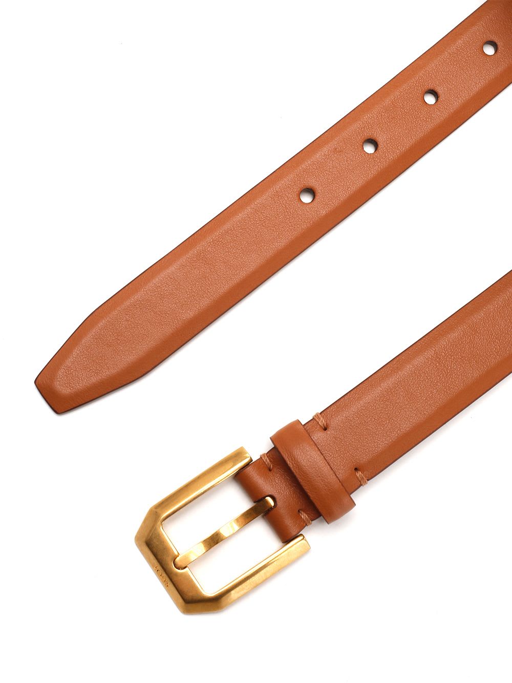 Shop Tod's Leather Belt In Brown