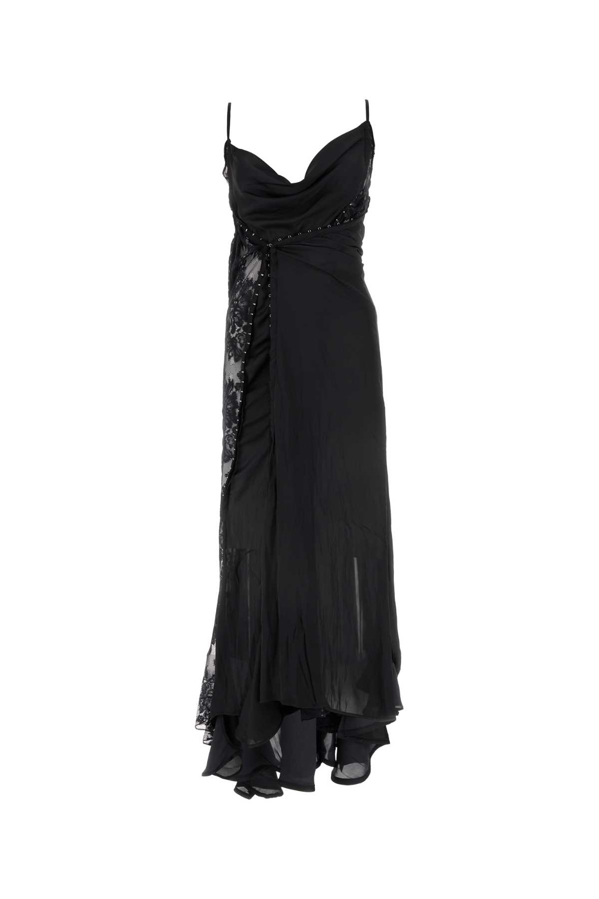 Shop Y/project Black Satin Dress