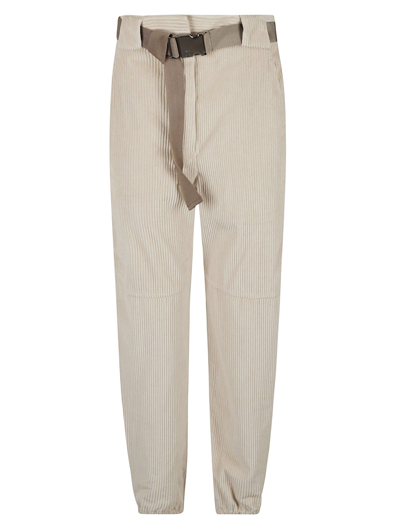 Brunello Cucinelli Belted Corduroy Trousers