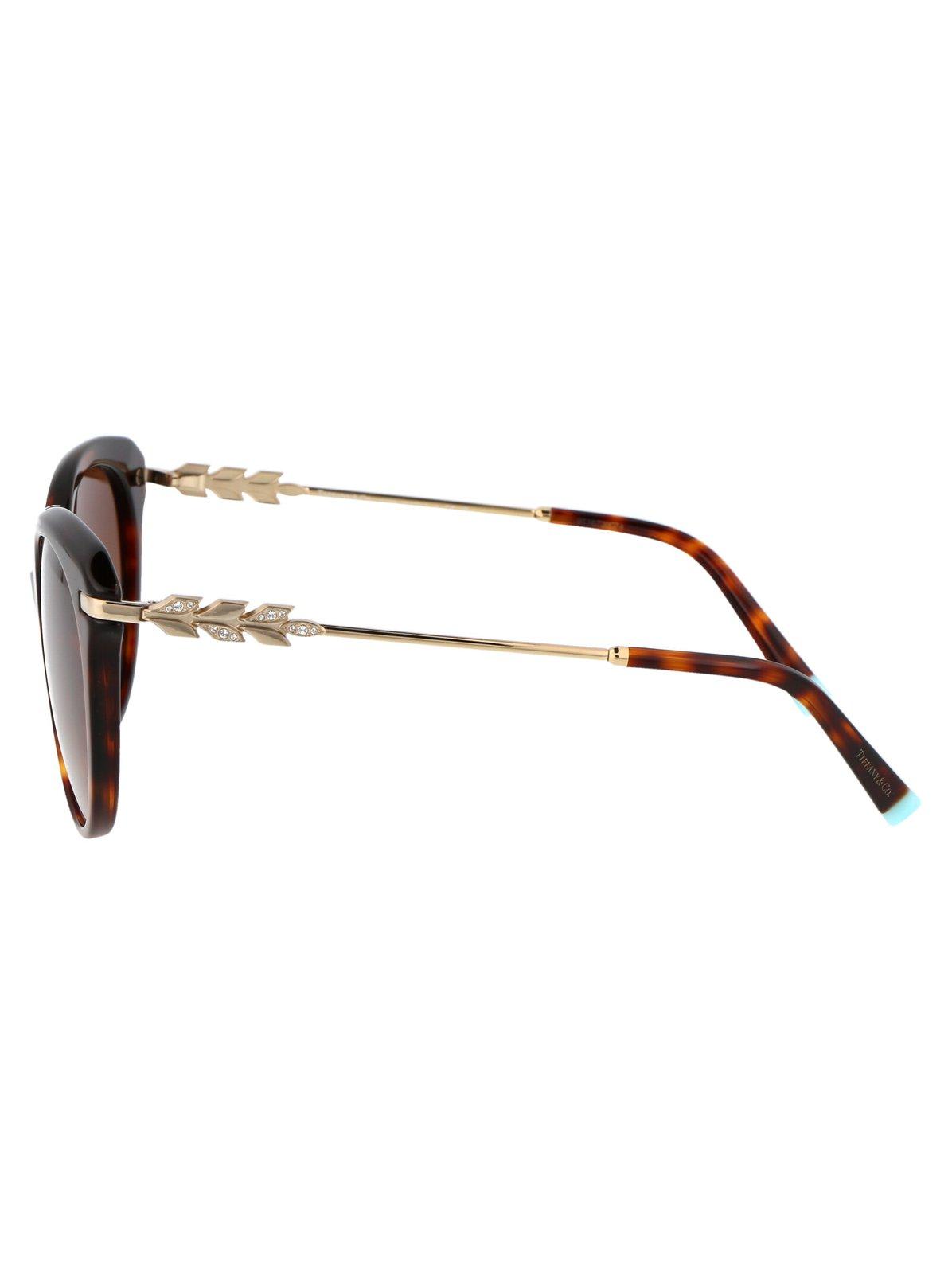 Shop Tiffany &amp; Co. Cat-eye Frame Sunglasses In 80023b