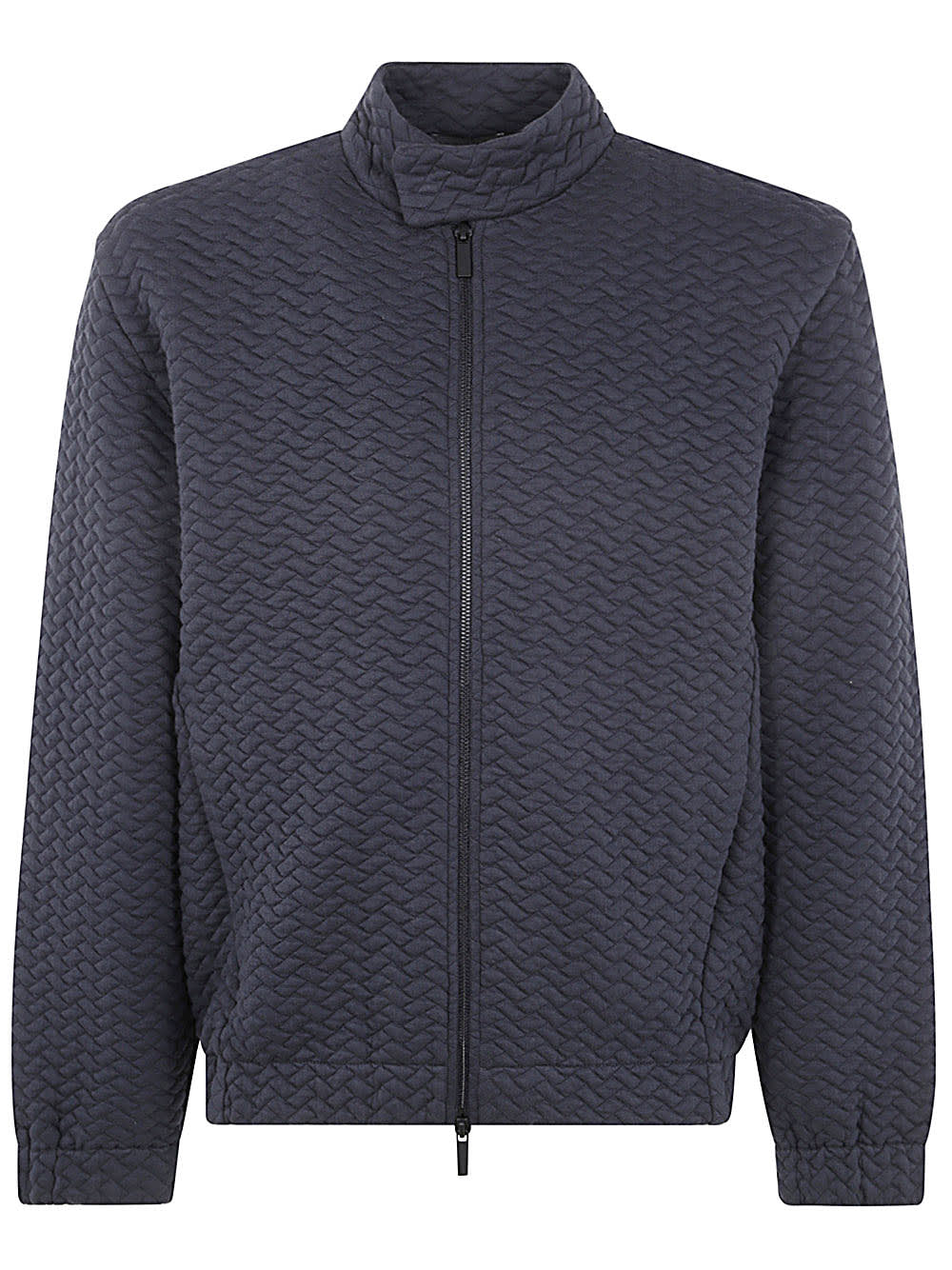 Shop Emporio Armani Blouson Jacket In Blue Navy