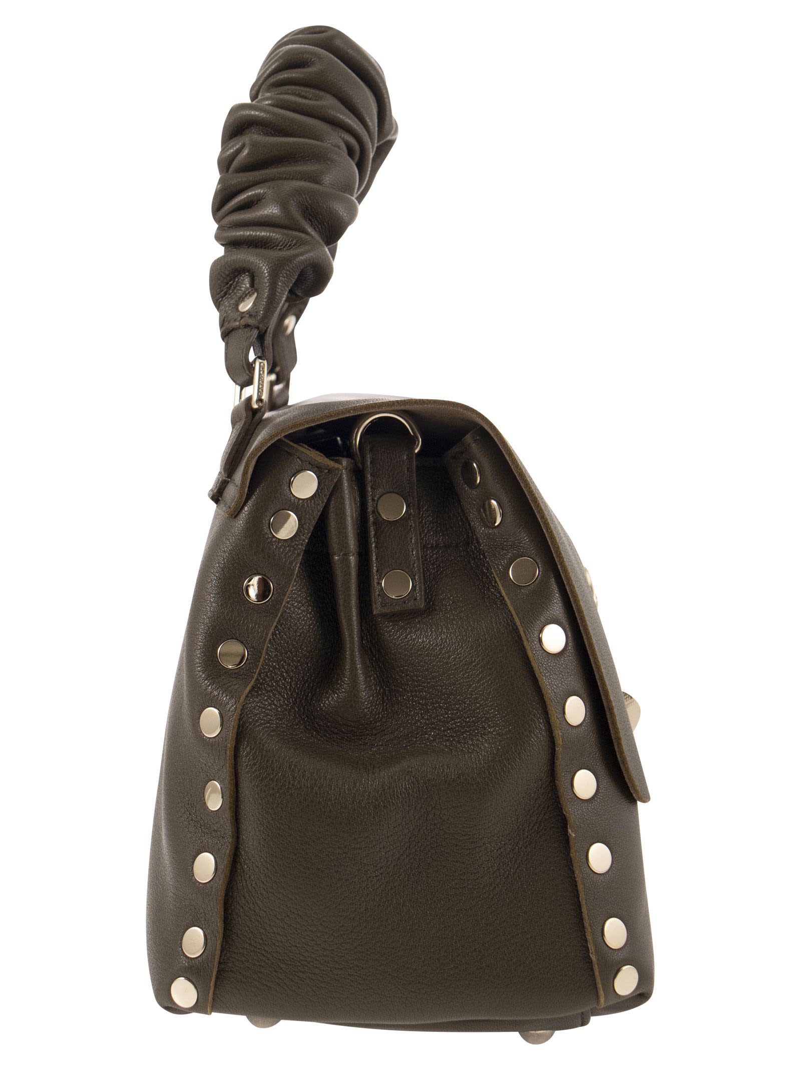 Shop Zanellato Postina - Bag S Heritage Glove In Military Green