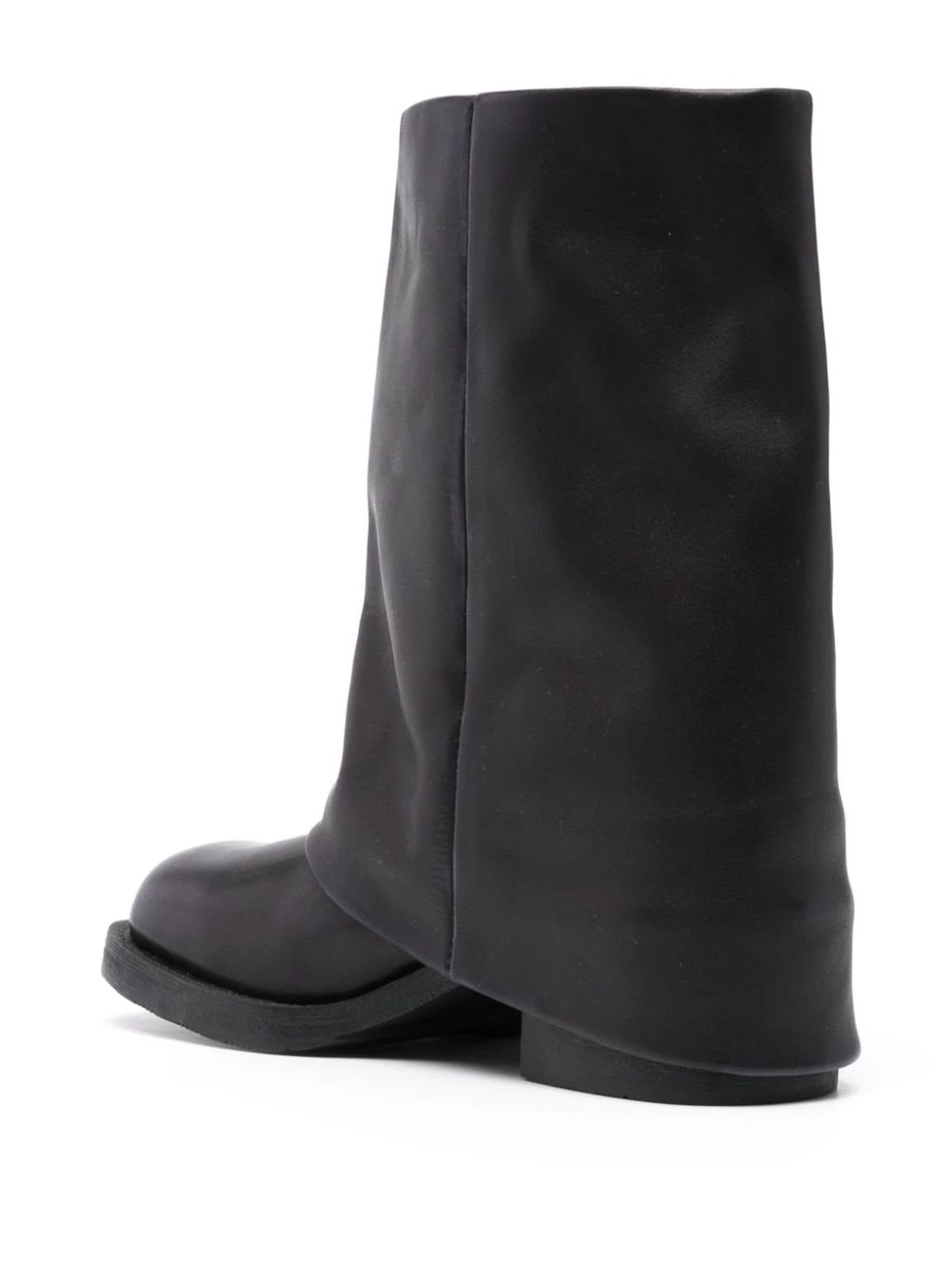 Shop Ash Black Calf Leather Tijuana Boots