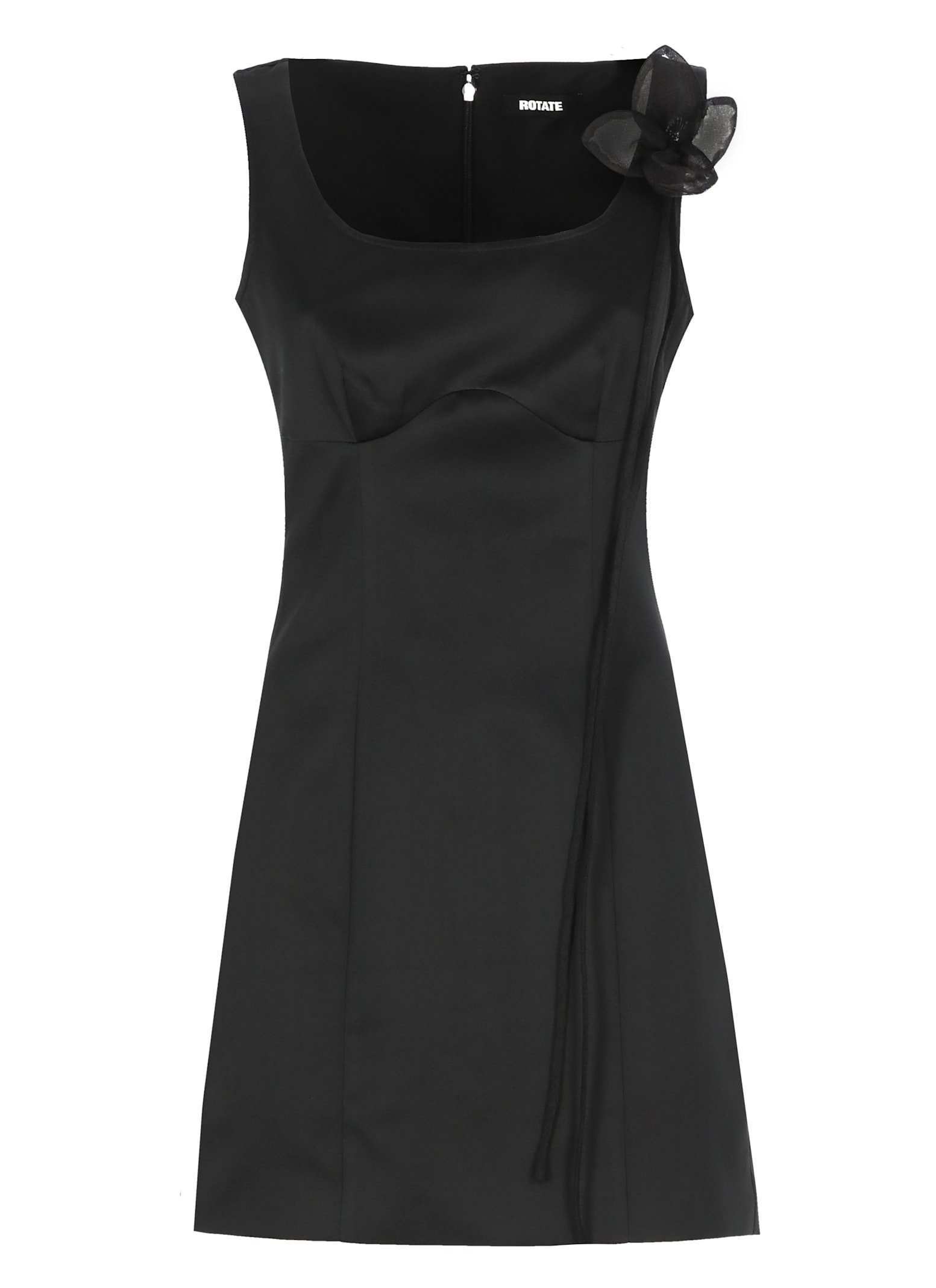 Satin Flower Dress - Rotate by Birger Christensen - Modalova