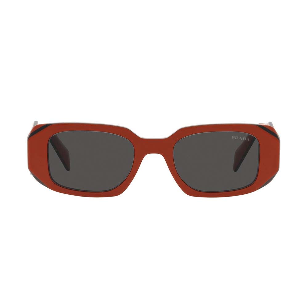 Prada Sunglasses In Rosso/grigio