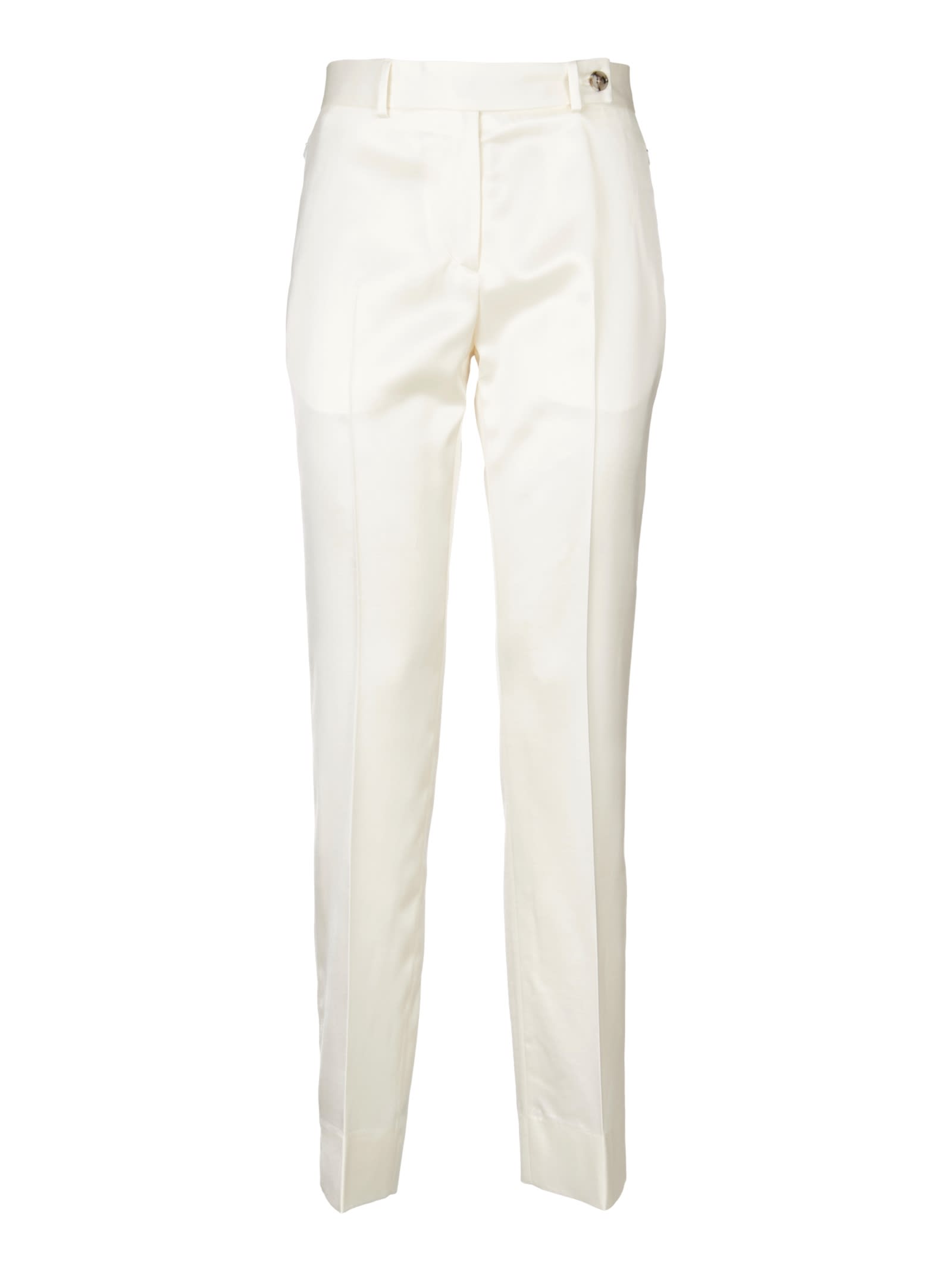 Shop Paul Smith Trousers In Cream