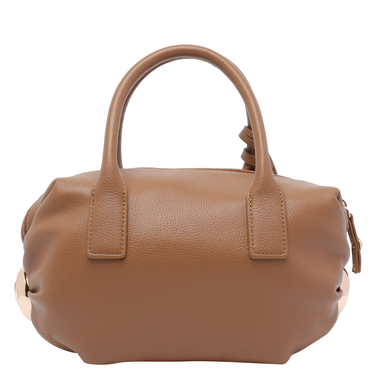 Liu •jo Small Logo Handbag In Sand