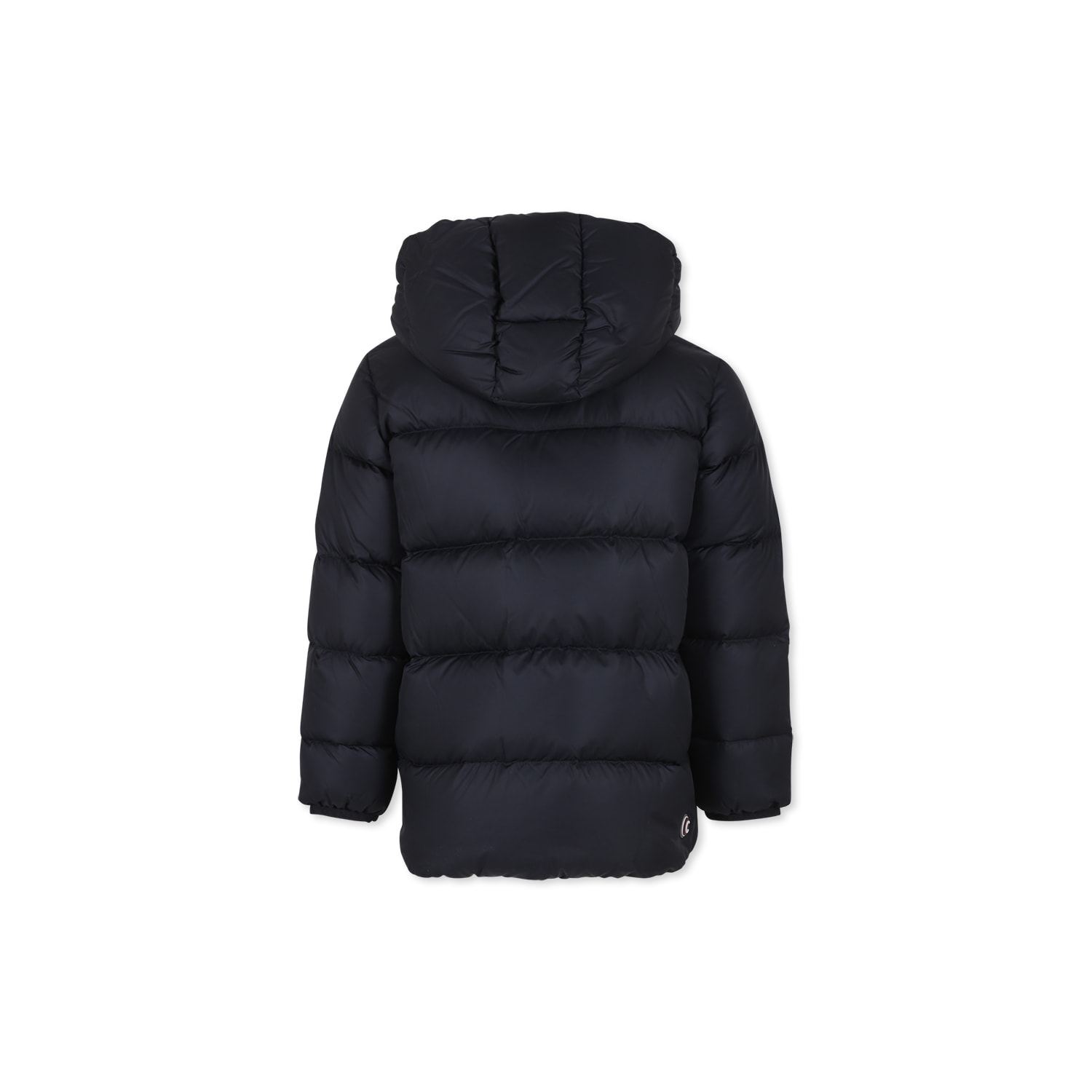 Colmar Black Padded Coat For Boy In Black