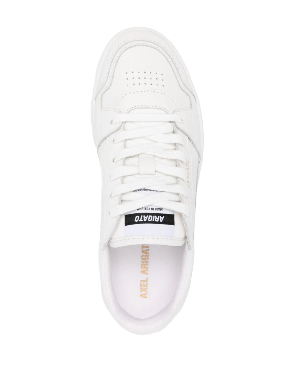 Shop Axel Arigato Dice Lo Sneaker In White White