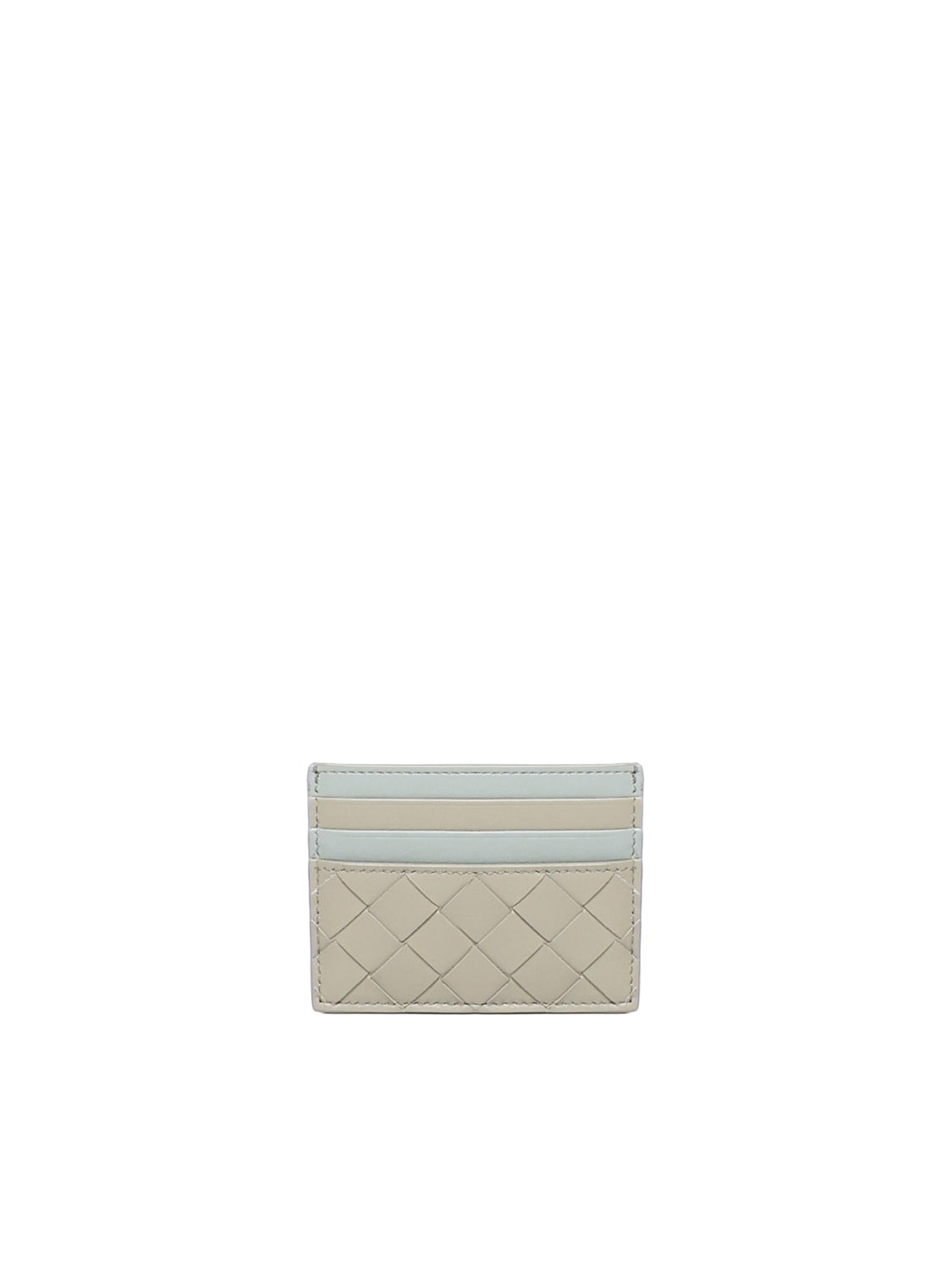 BOTTEGA VENETA INTRECCIATO LEATHER CARD HOLDER 