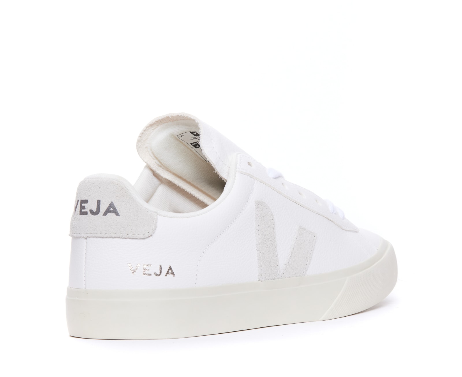 Shop Veja Campo Chromefree Sneakers In White