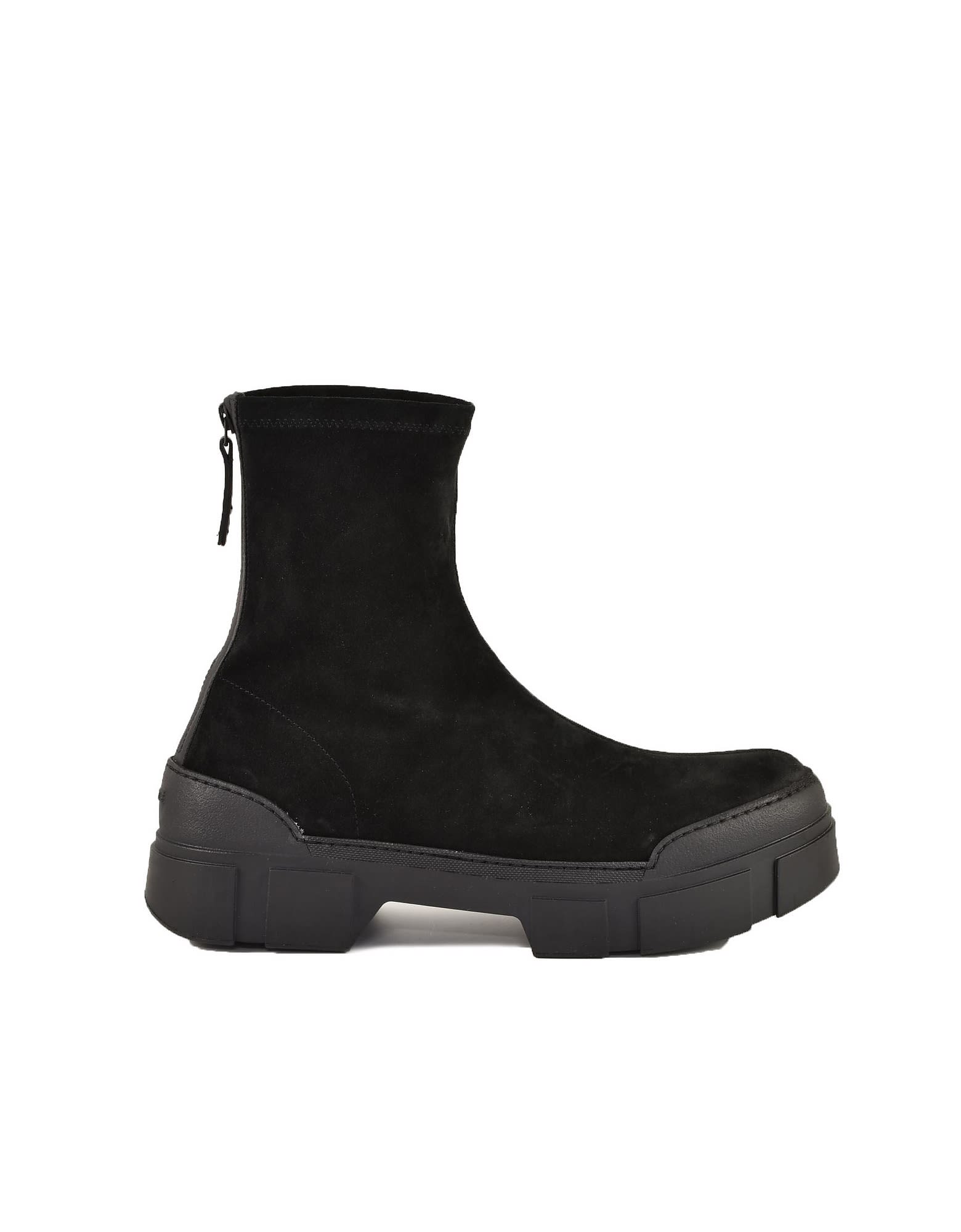 Vic Matie Vic Matiē Man Ankle Boots Black Size 8 Soft Leather In Black