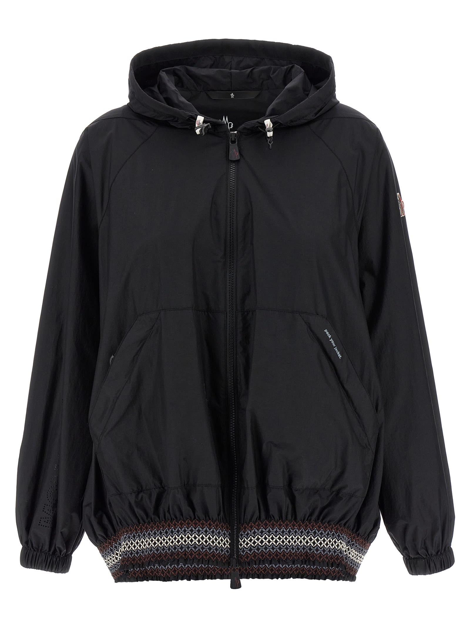 Moncler Samedans Casual Jackets And Parka Black