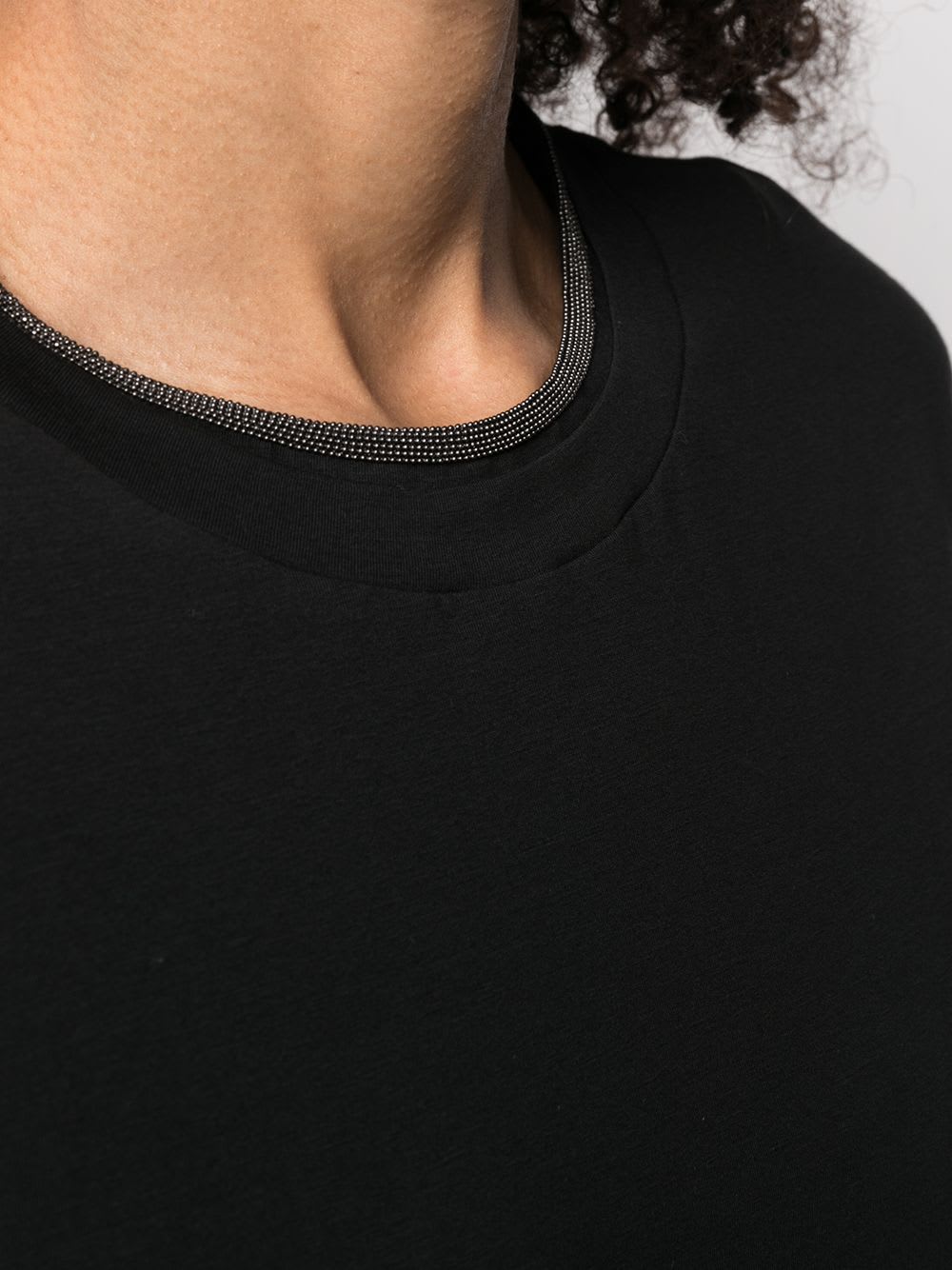 Brunello Cucinelli Cotton T-shirt In Black