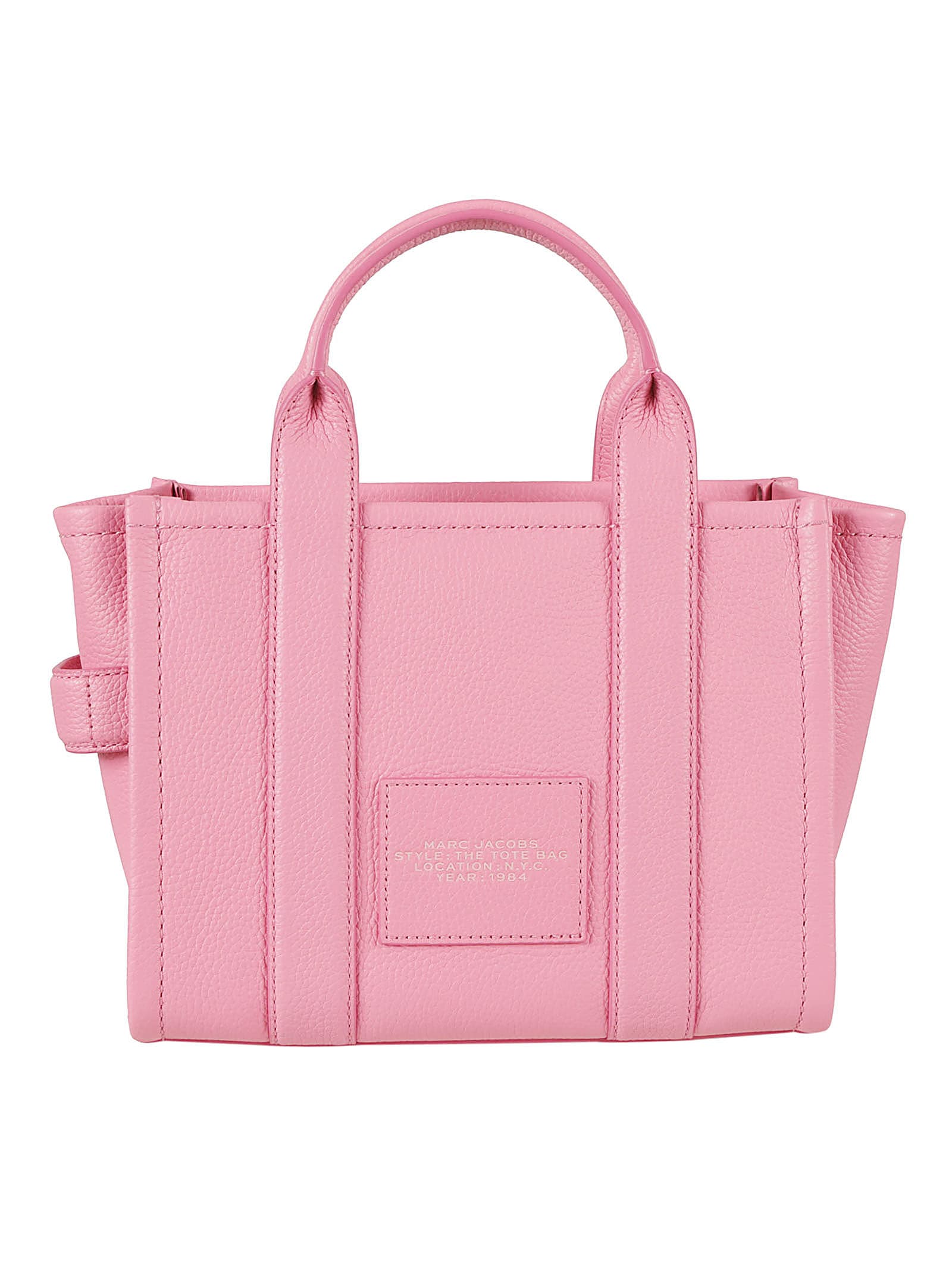 Shop Marc Jacobs The Small Tote In Petal Pink