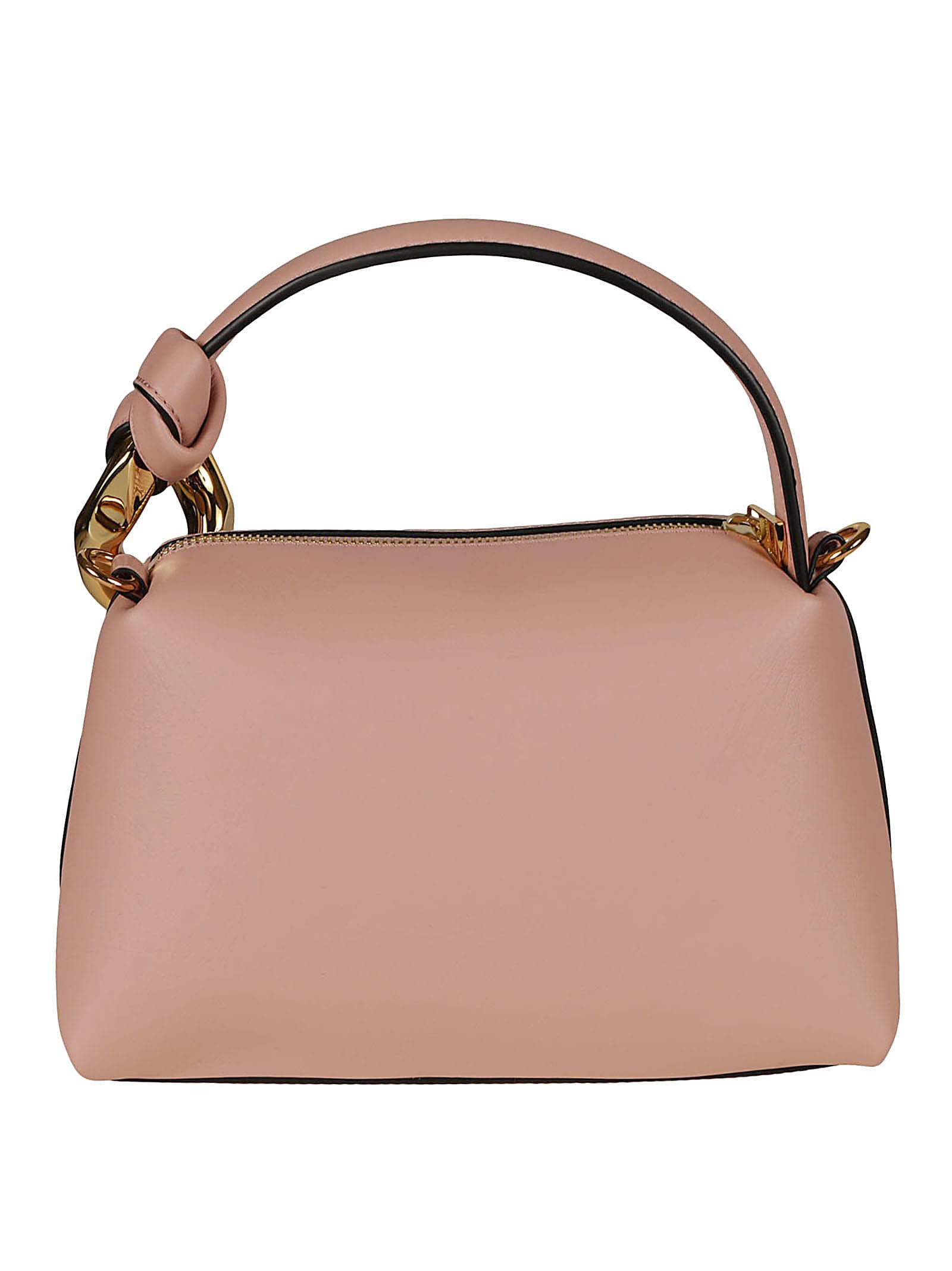 Shop Jw Anderson The Jwa Small Corner Tote In Dusty Rose
