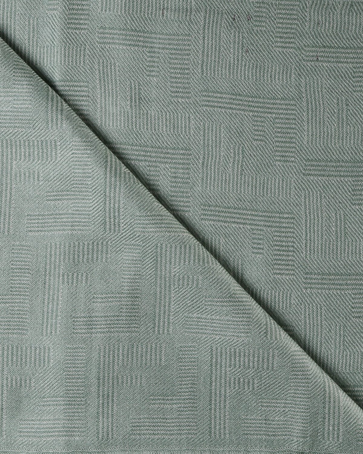 Shop Fendi Wool And Silk Scarf In Green