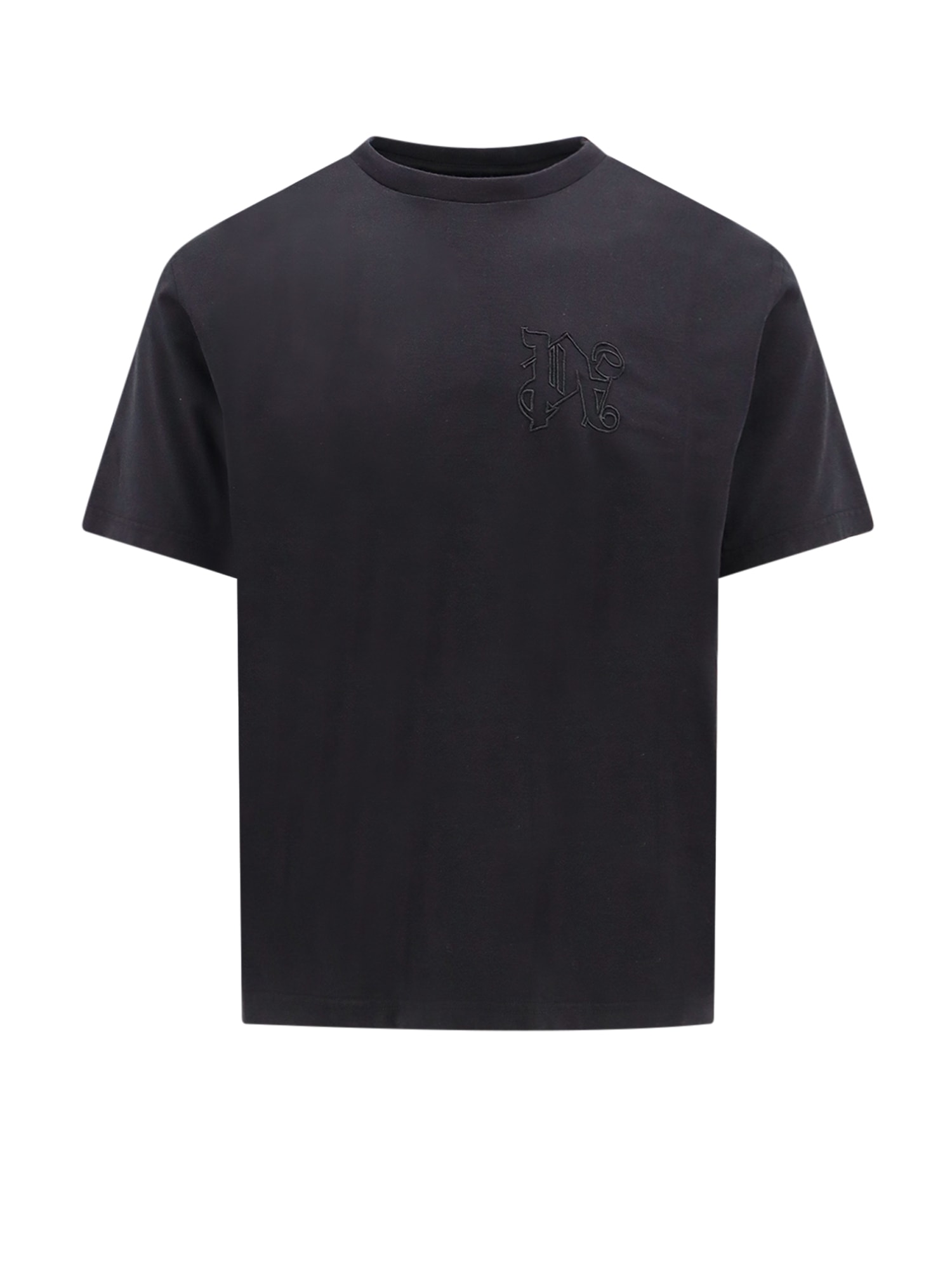 Shop Palm Angels T-shirt In Nero