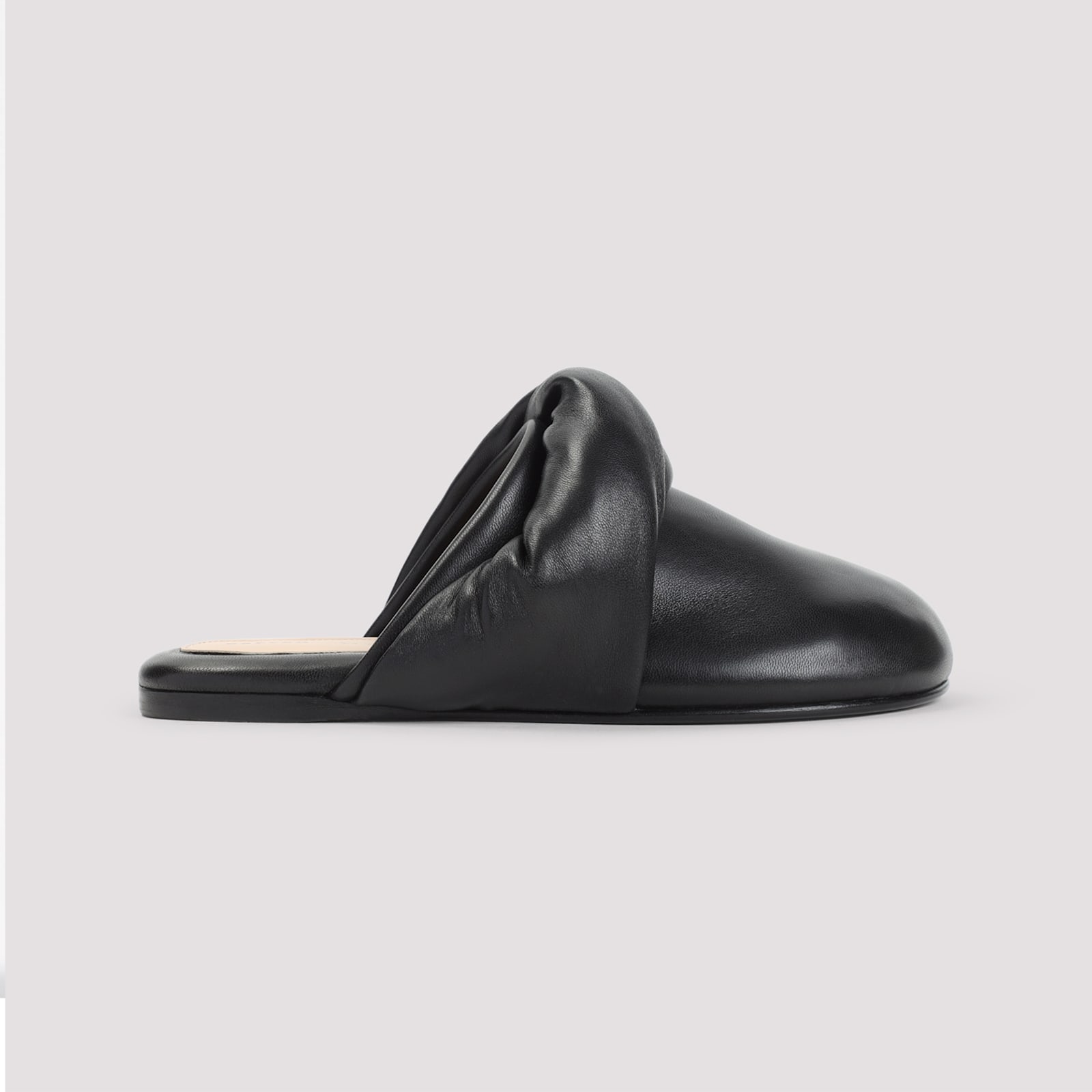 Carven Garnier Knotted Mules In Black