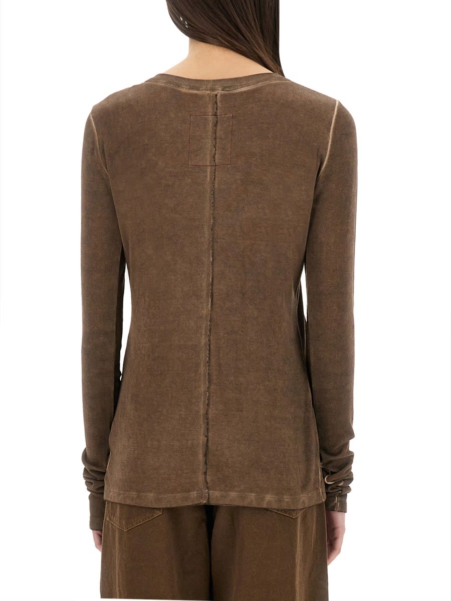 Uma Wang T-shirt Tata In Brown