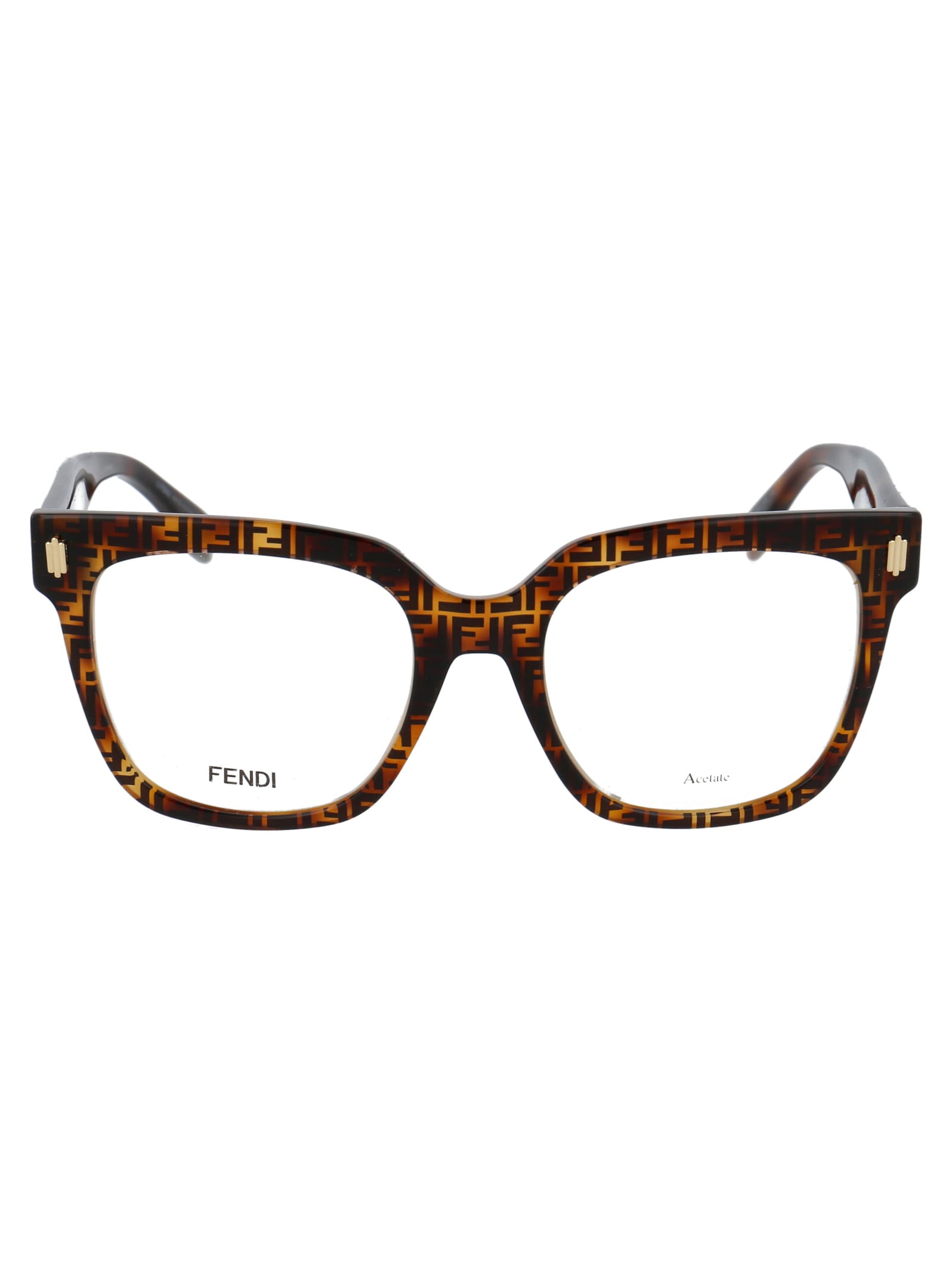 Fendi Ff 0463 Glasses In 2vm Hvna Pattern