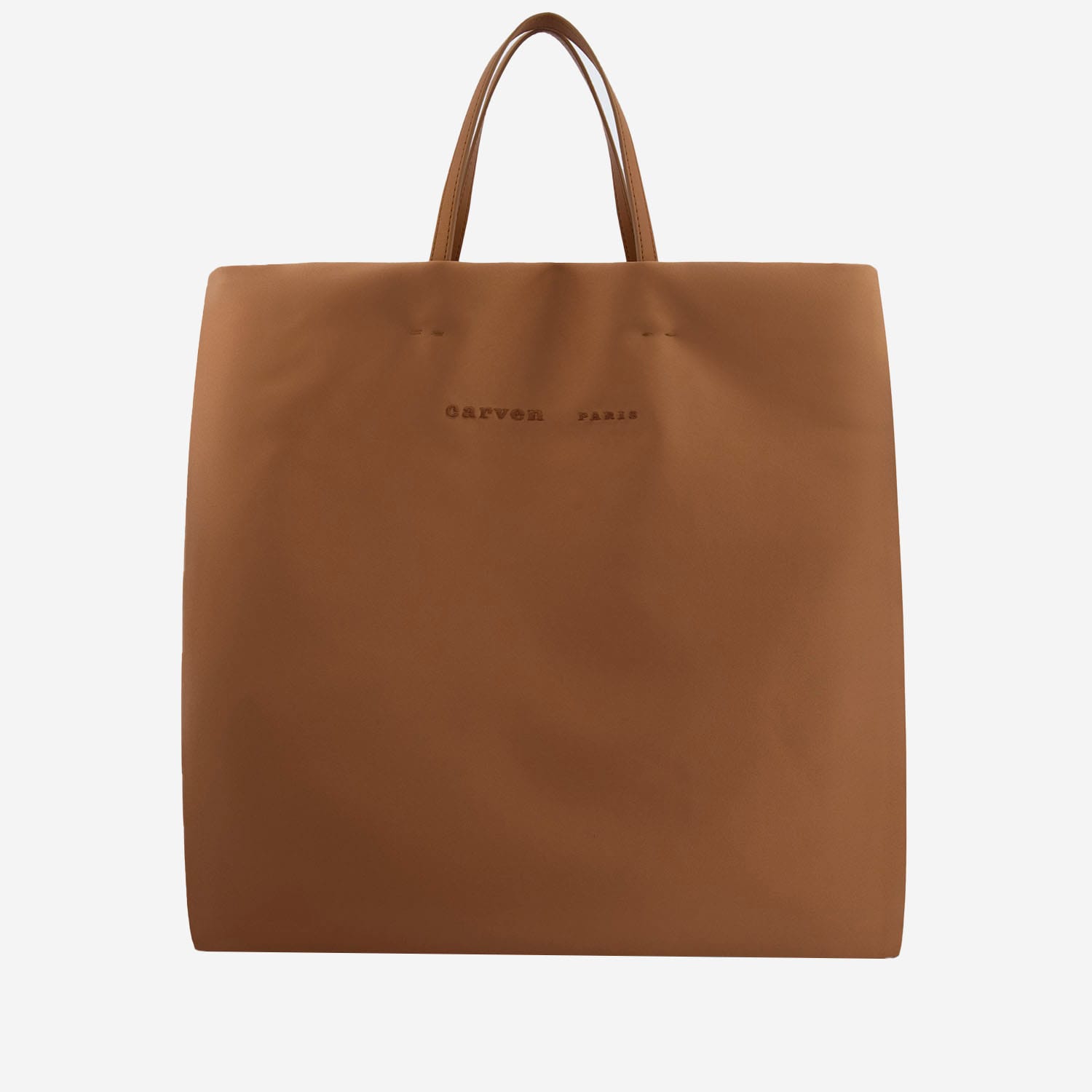 CARVEN SATIN JEANNE TOTE BAG 