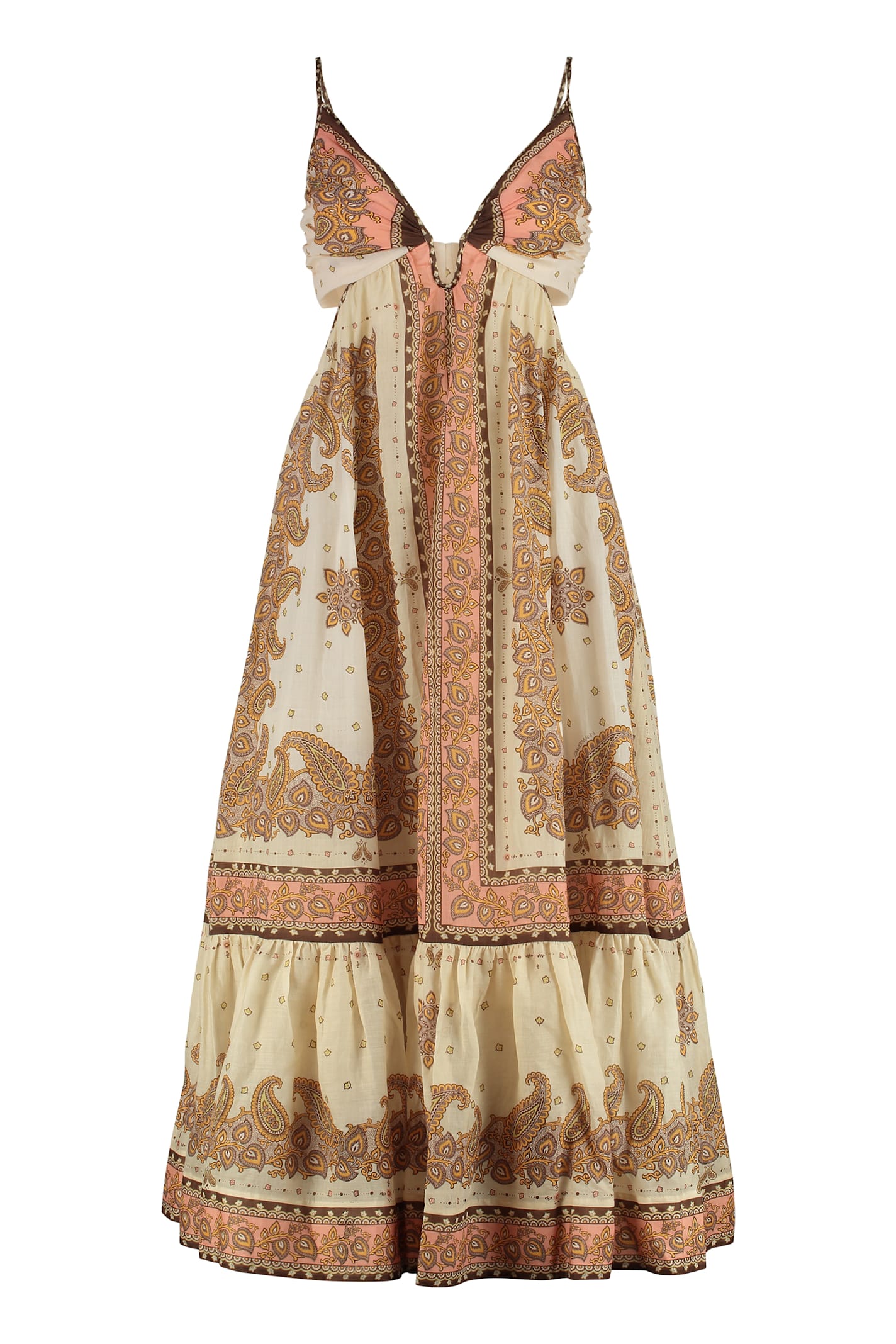 ZIMMERMANN MAXINE RAMIE DRESS