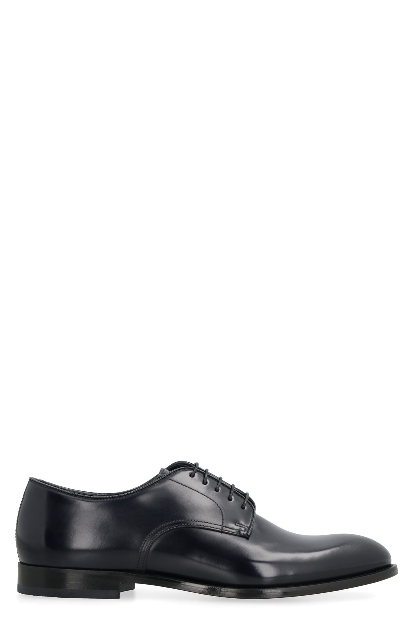 Shop Doucal's Leather Loafers In Black