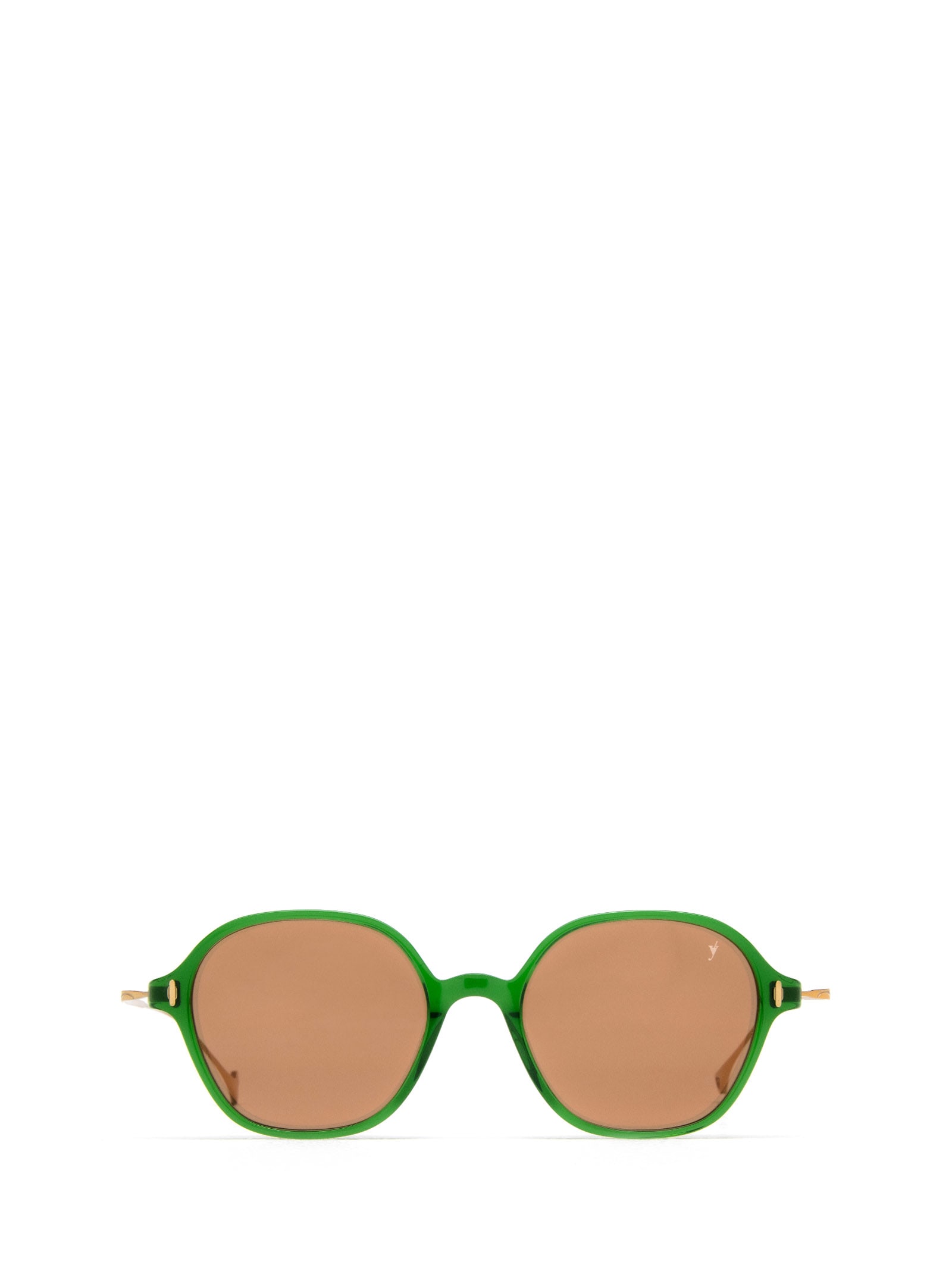 Eyepetizer Windsor Transparent Green Sunglasses