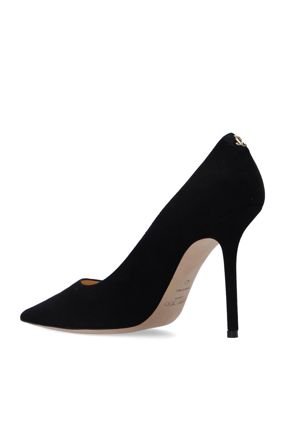 Shop Jimmy Choo Love Stiletto Pumps In Black