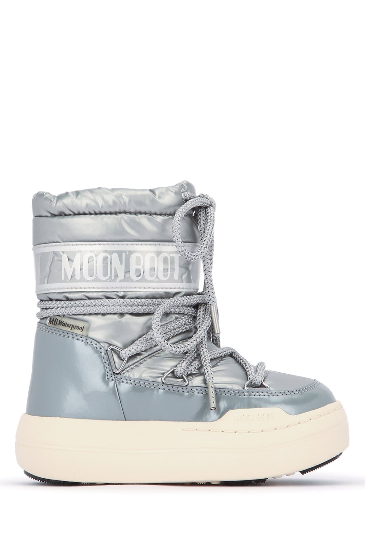 Moon Boot Mb Jr Park Boot In Silver