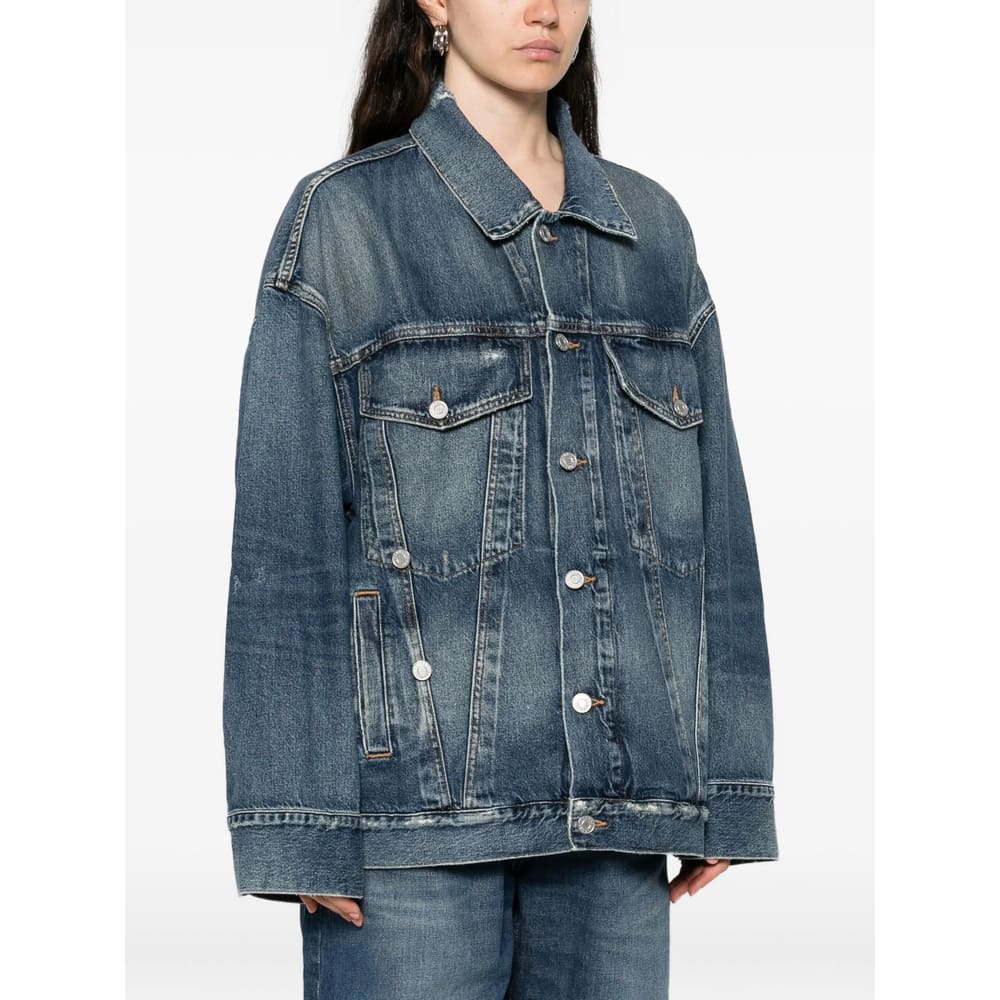 Agolde Outerwear In White