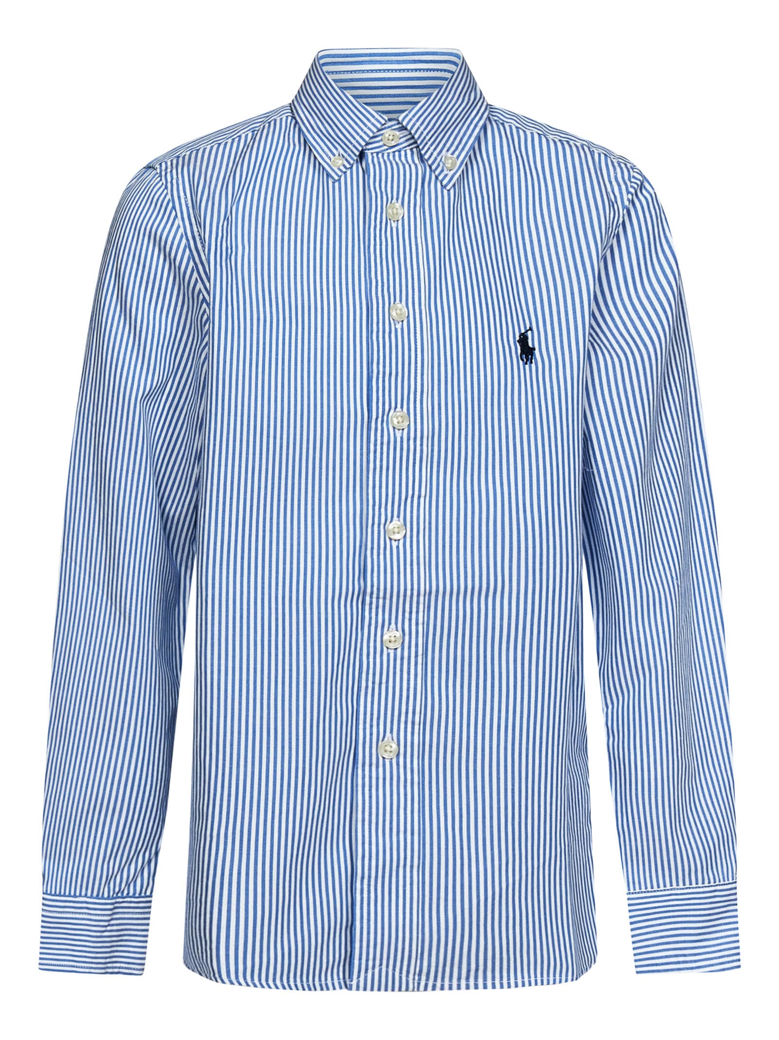 Shop Polo Ralph Lauren Shirt In Blu E Bianco