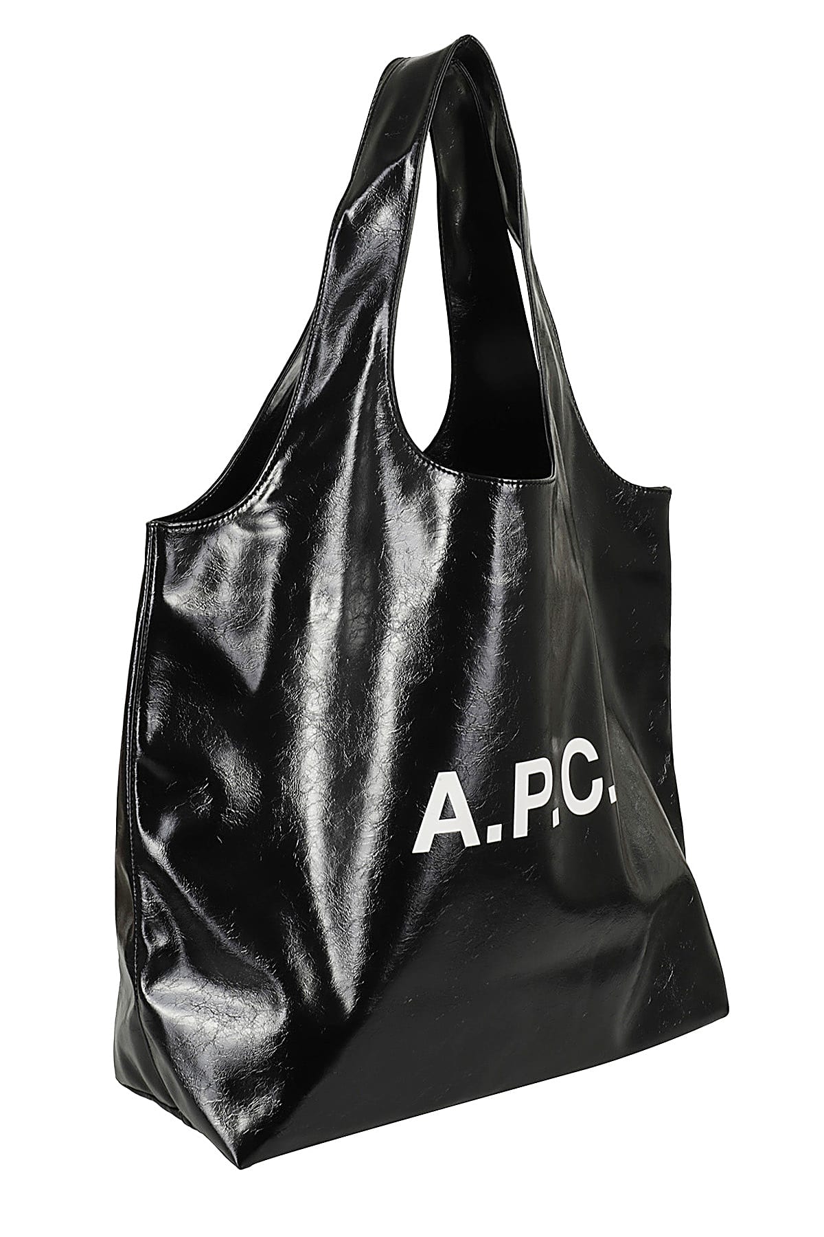 Shop Apc Tote Ninon In Lzz Black