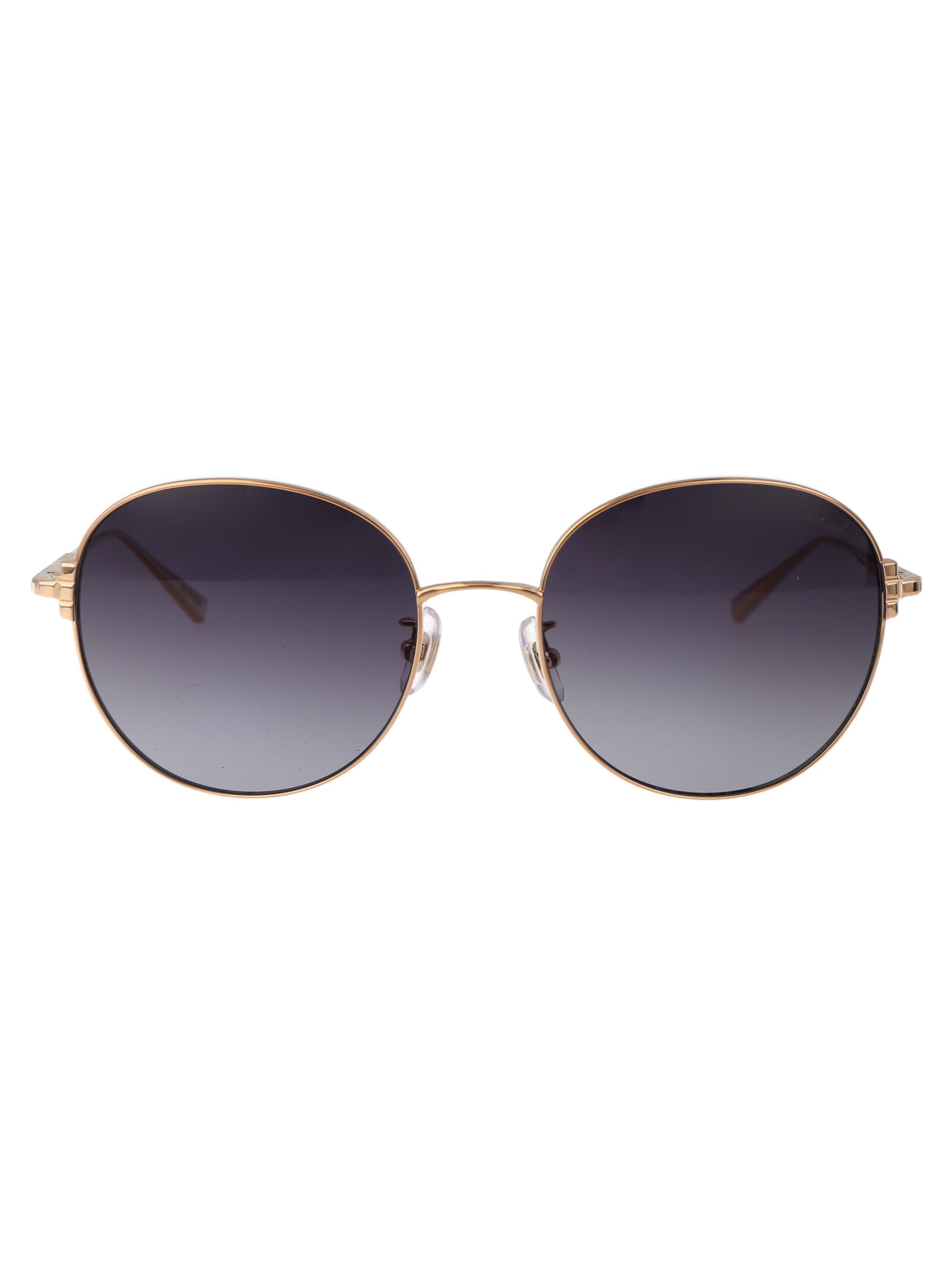 Shop Chopard Schl03m Sunglasses In 0300 Gold