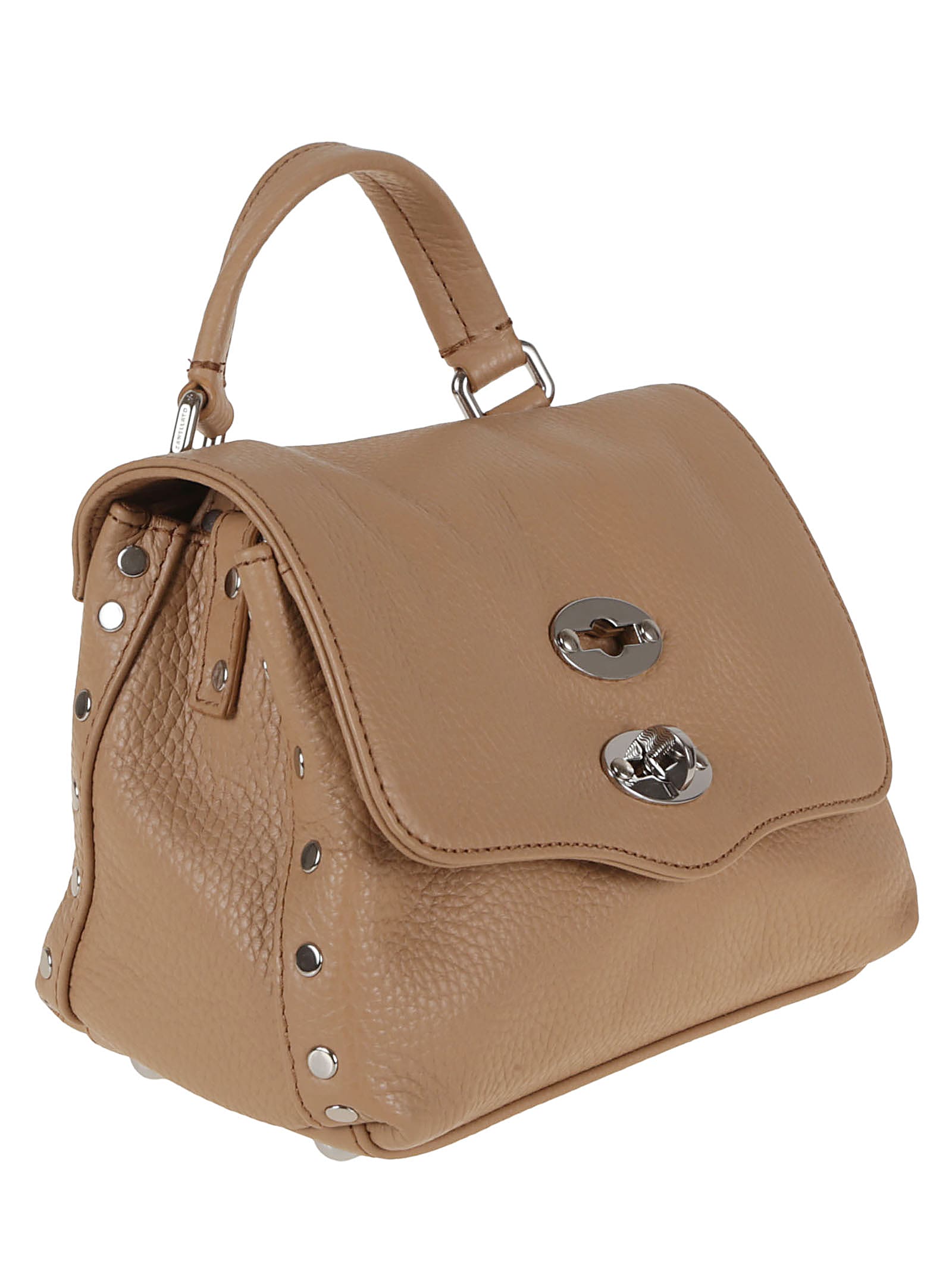 Zanellato Postina Small Tote Bag In Brown