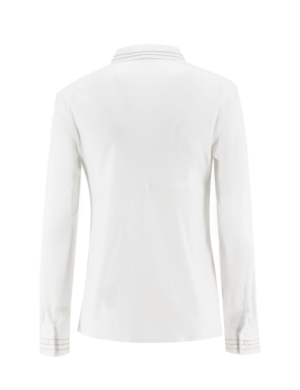 Shop Peserico Blouse In Bianco
