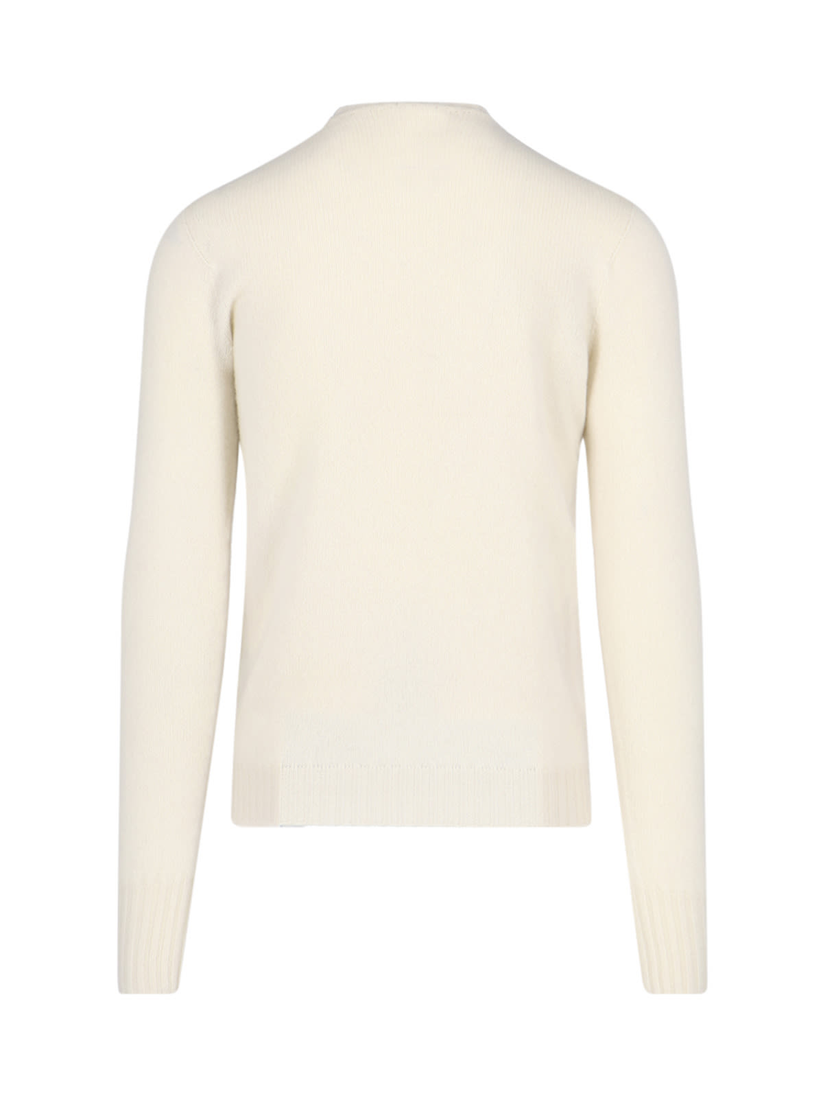 Shop Drumohr Basic Sweater In White