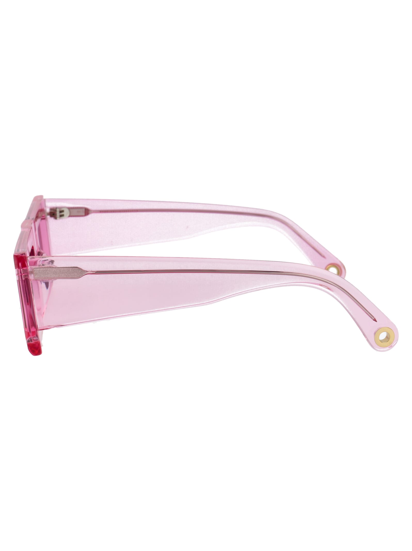 Shop Jacquemus Les Lunettes Soleil Sunglasses In Rosa