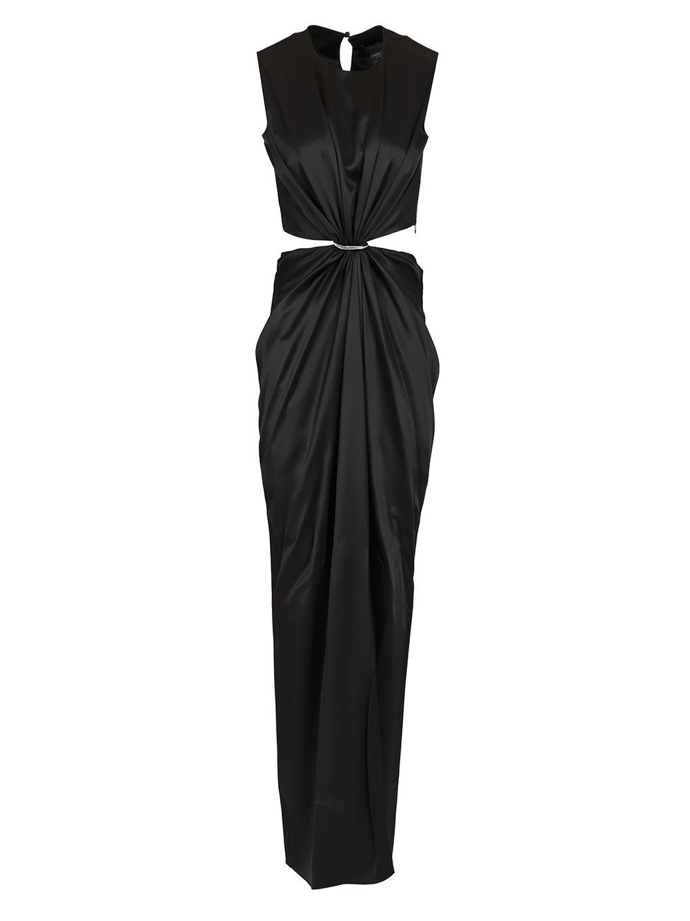 Max Mara Women Panaro Silk Satin Dress In Hourglass