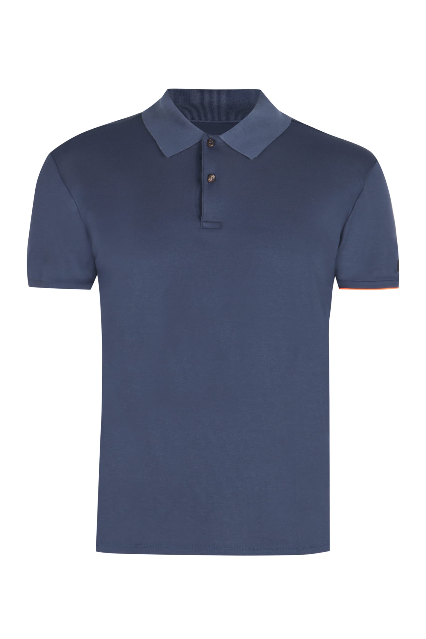 Shop Rrd - Roberto Ricci Design Short Sleeve Polo Shirt In Blue